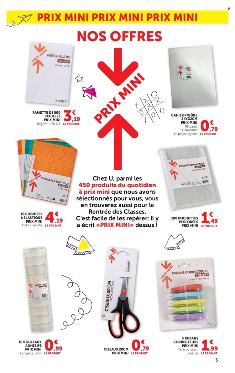 Catalogue HYPER U - La rentrée à prix bas