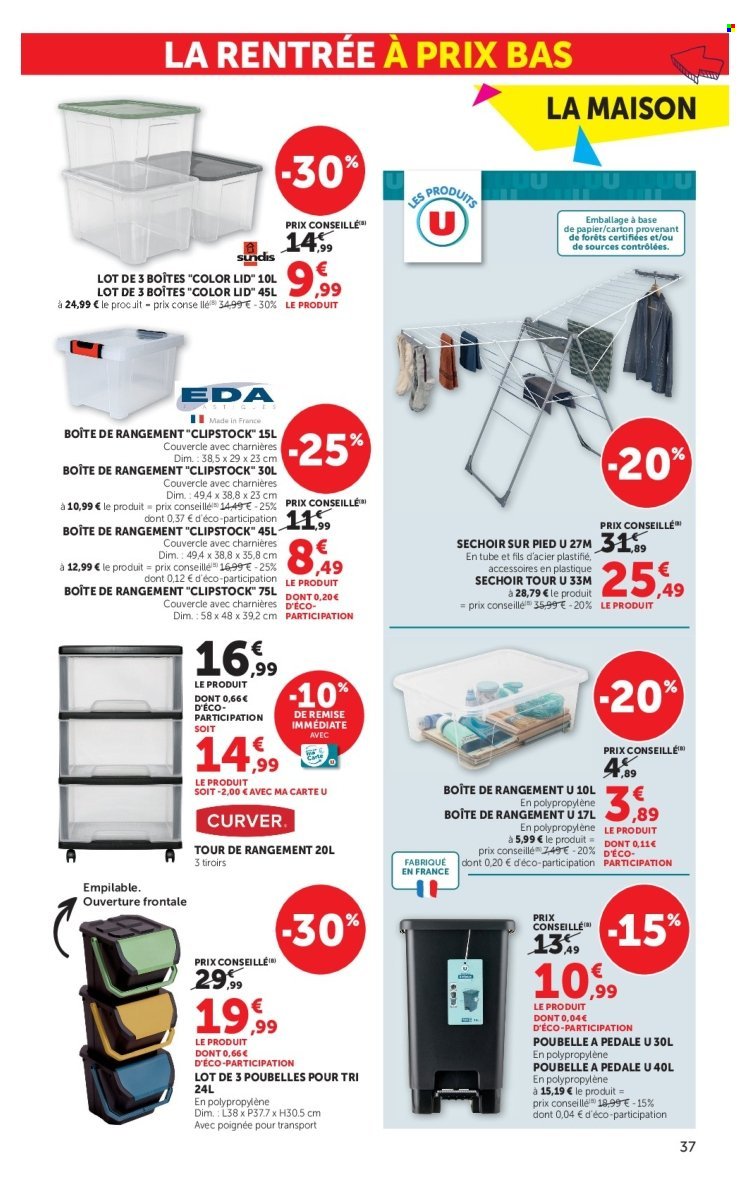 Catalogue HYPER U - La rentrée à prix bas