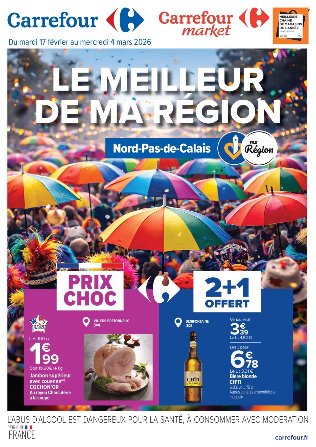 Catalogue CARREFOUR - LE MEILLEUR DE MA RÉGION NORD - PAS-DE-CALAIS