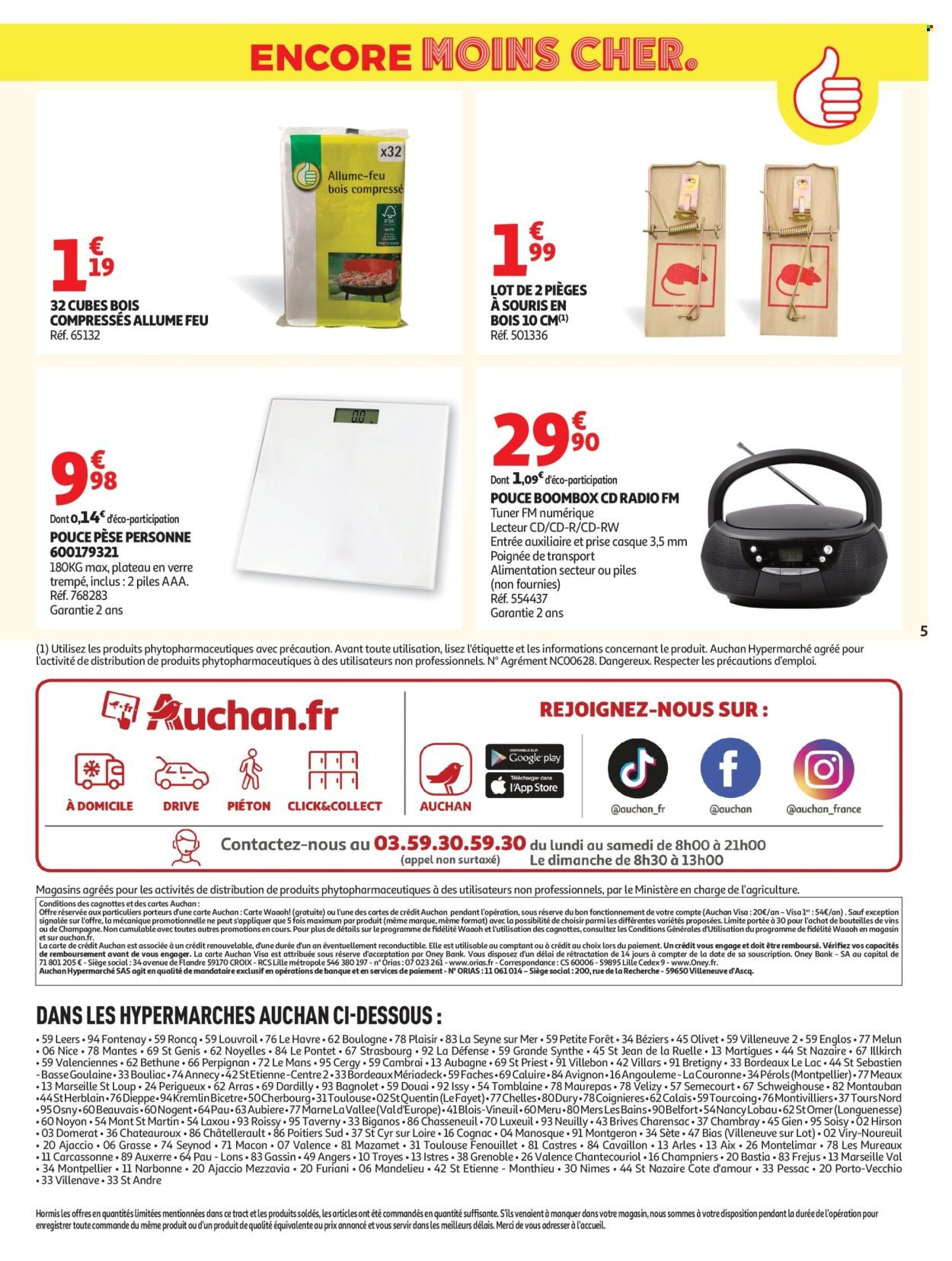 Catalogue AUCHAN - Petits prix marque Pouce