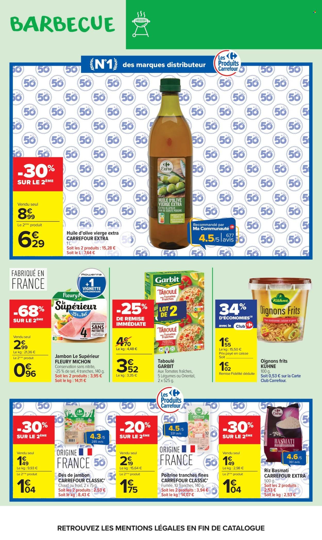 Catalogue CARREFOUR MARKET - BARBECUE