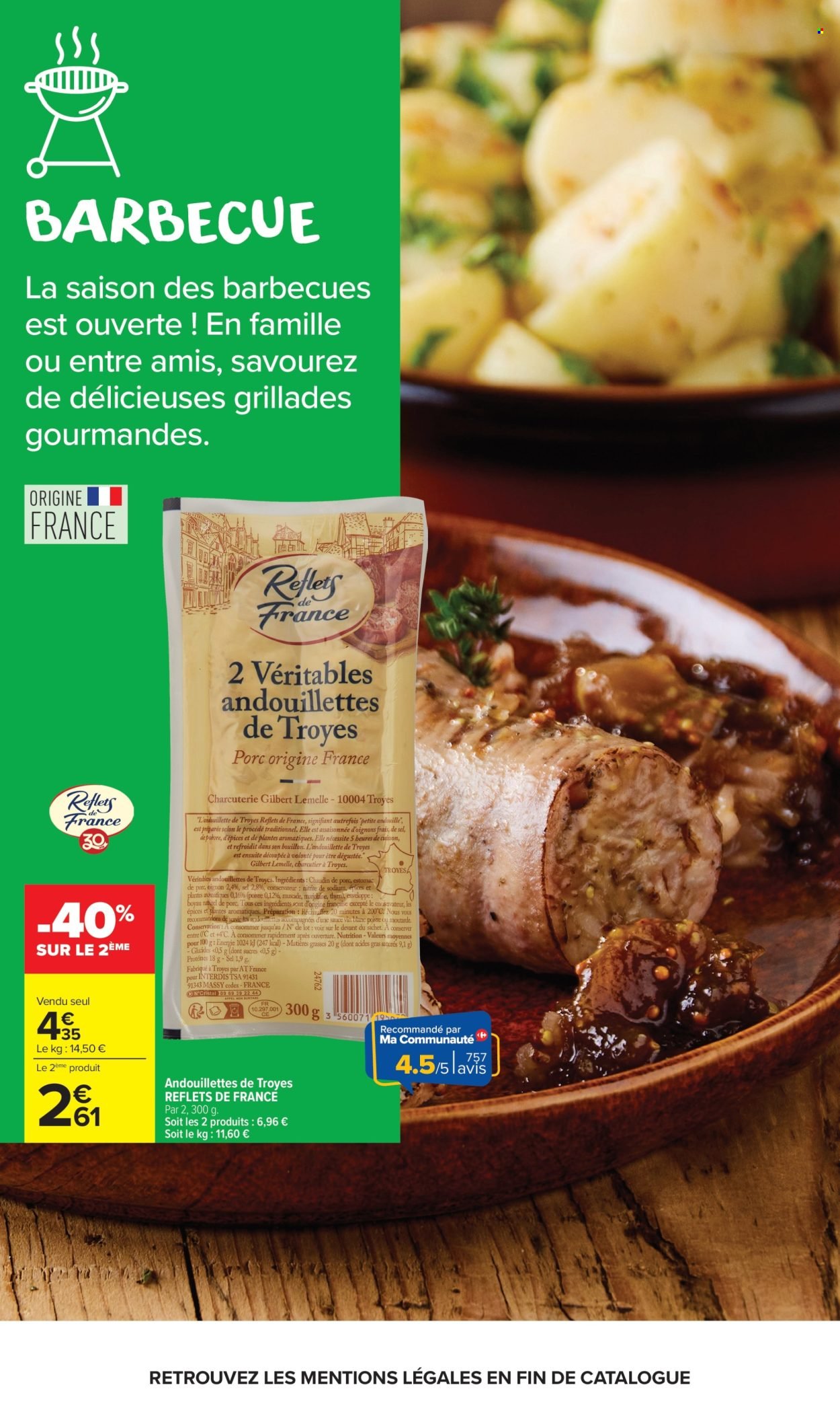 Catalogue CARREFOUR MARKET - BARBECUE