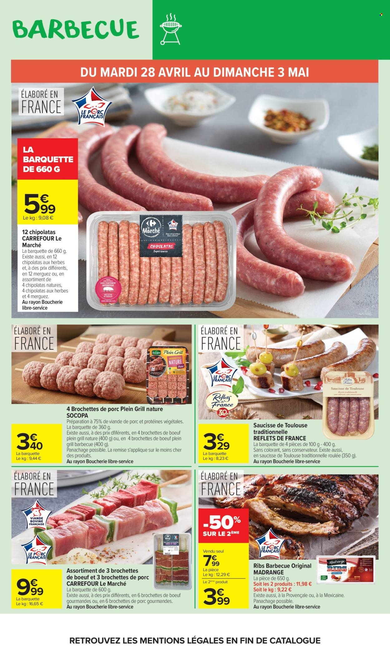 Catalogue CARREFOUR MARKET - BARBECUE