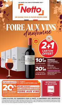 Catalogue NETTO - FOIRE AUX VINS