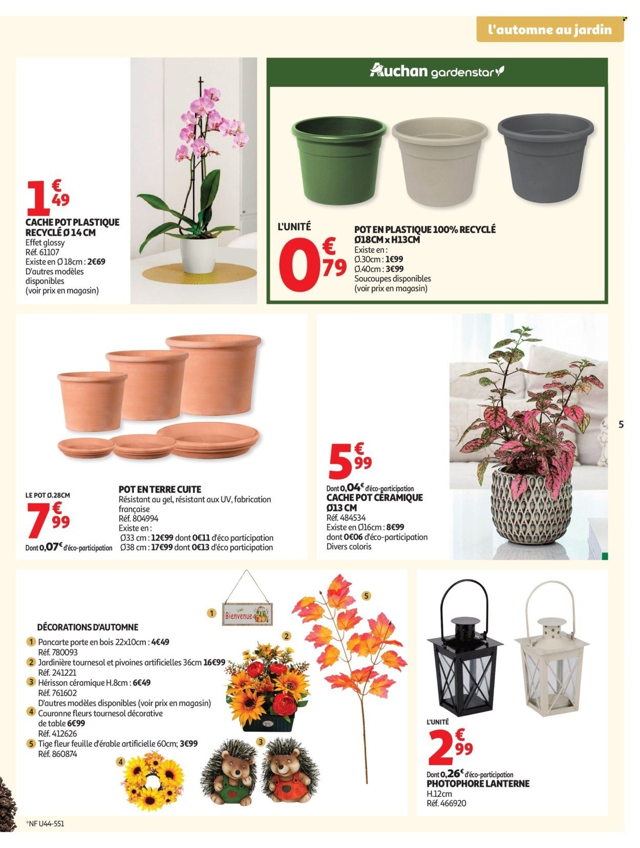 Catalogue AUCHAN - Jardinage automne