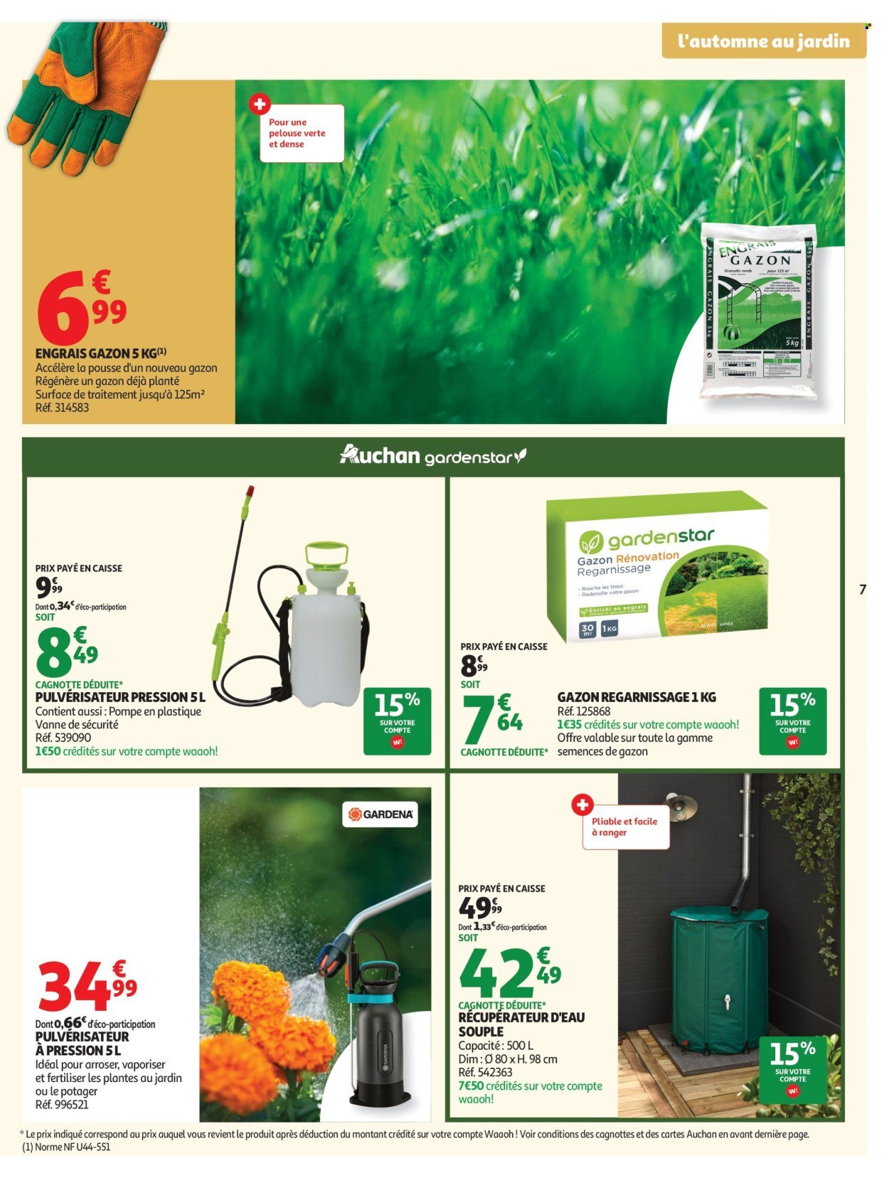 Catalogue AUCHAN - Jardinage automne