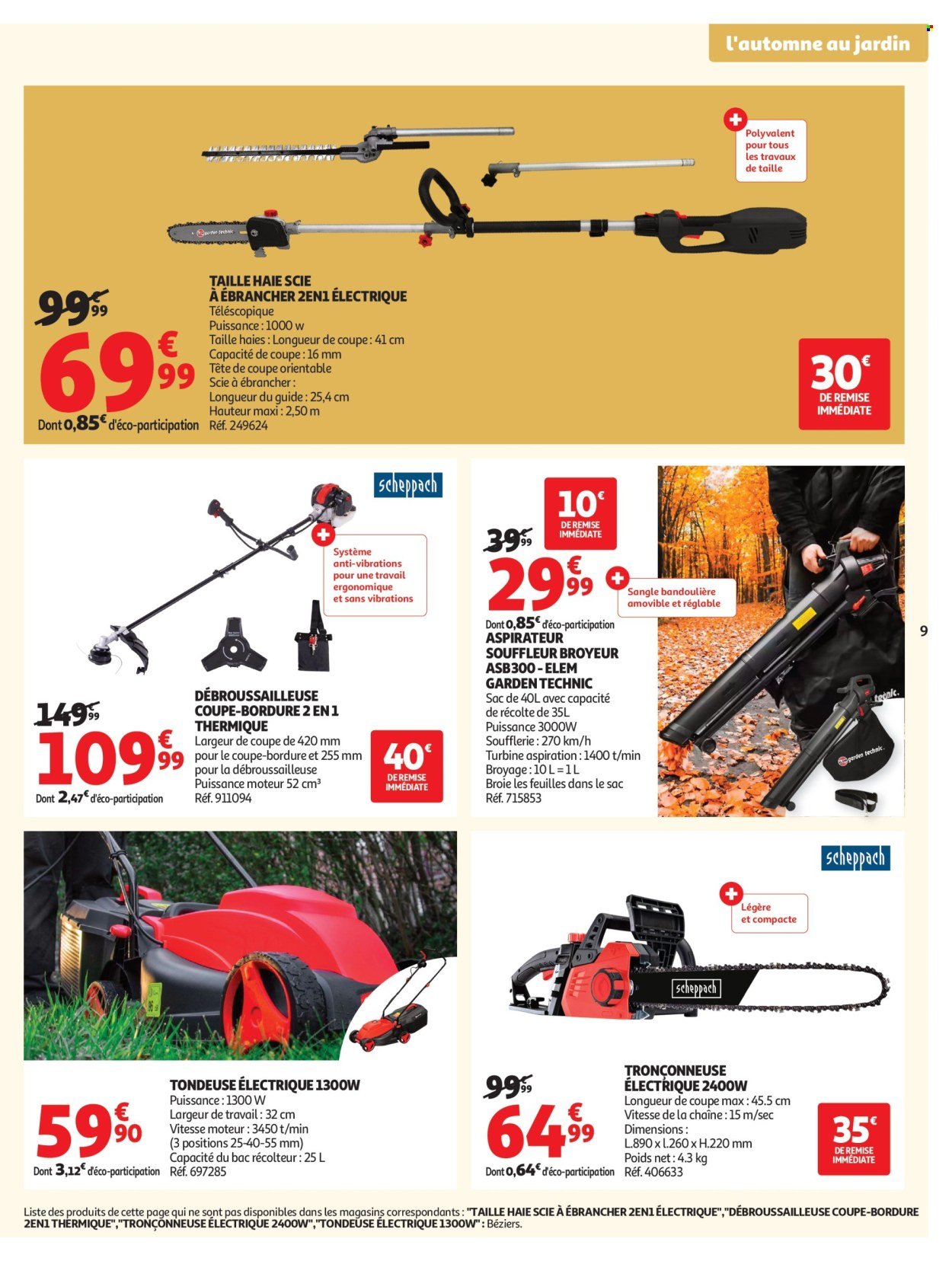 Catalogue AUCHAN - Jardinage automne