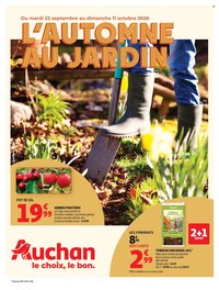 Catalogue AUCHAN - Jardinage automne