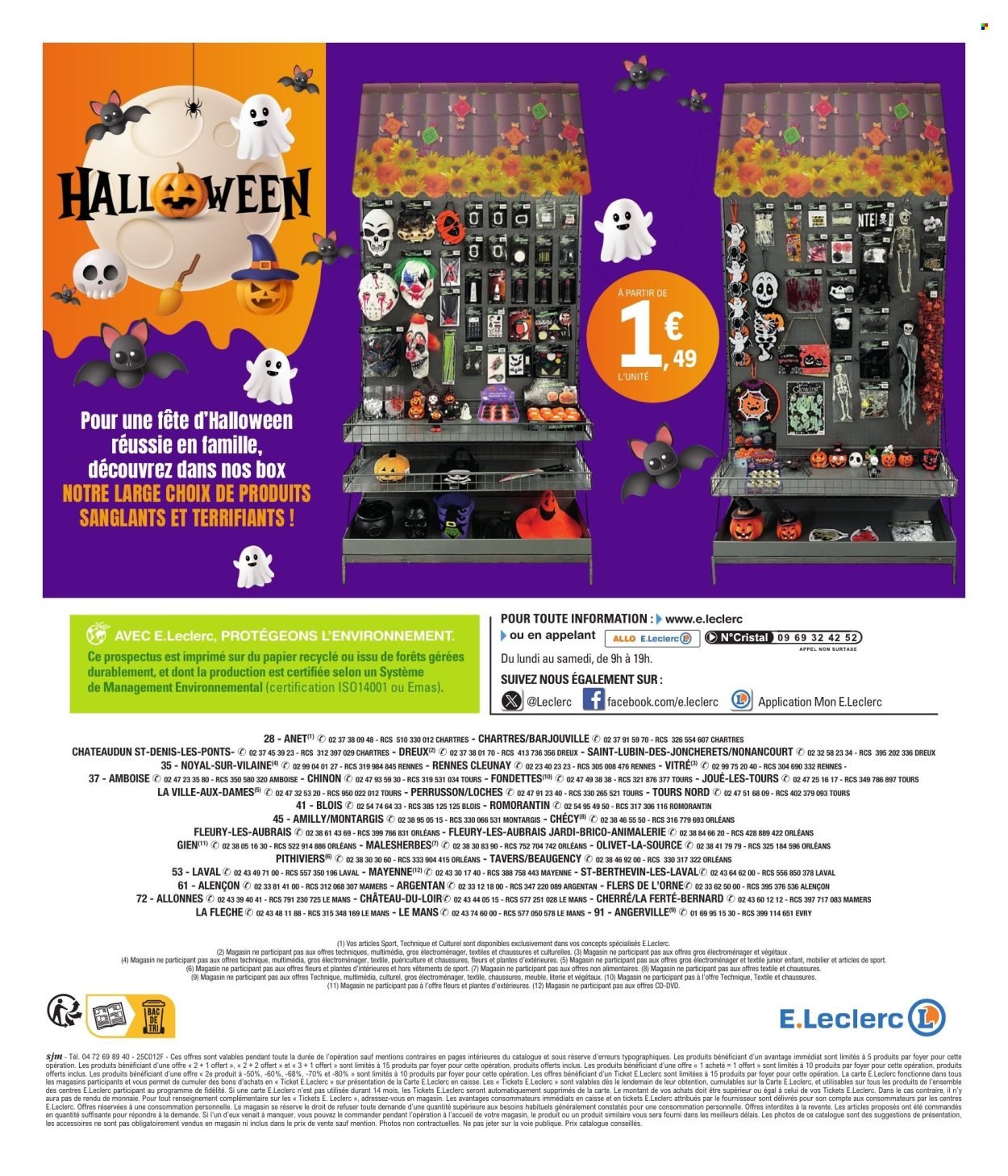 Catalogue E.LECLERC - ANNIVERSAIRE (2025-10-07 - 2025-10-18)