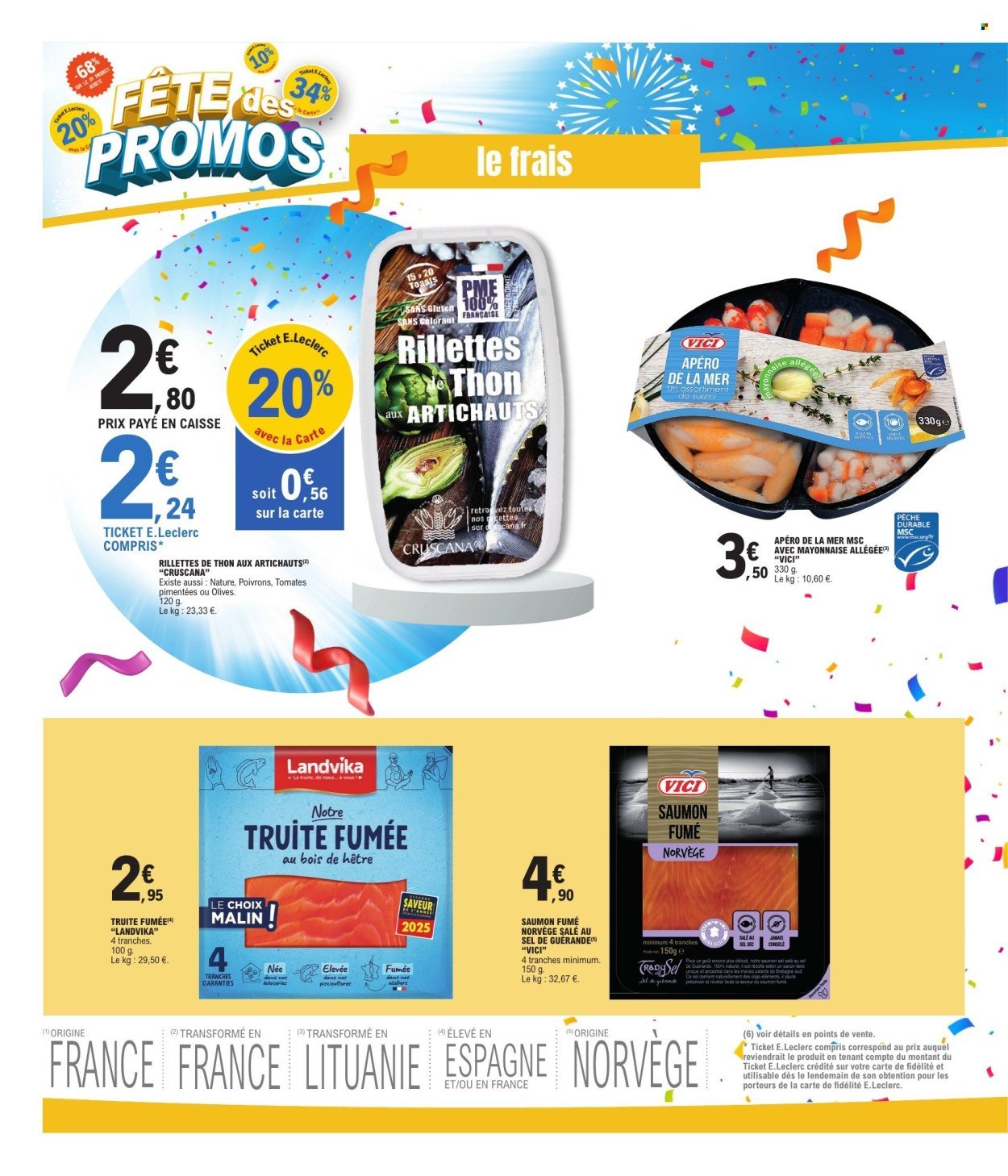 Catalogue E.LECLERC - ANNIVERSAIRE (2025-10-07 - 2025-10-18)