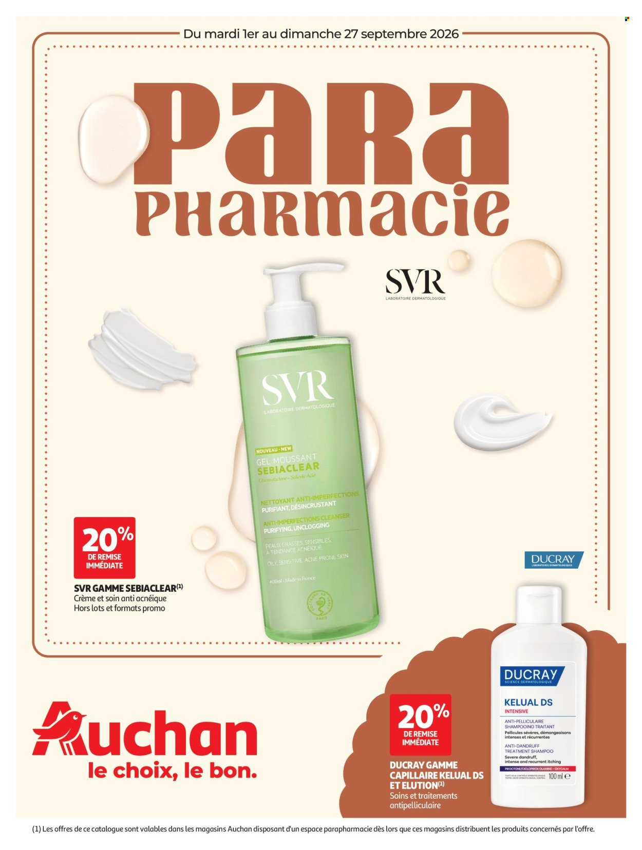 Catalogue AUCHAN - Parapharmacie, beauté