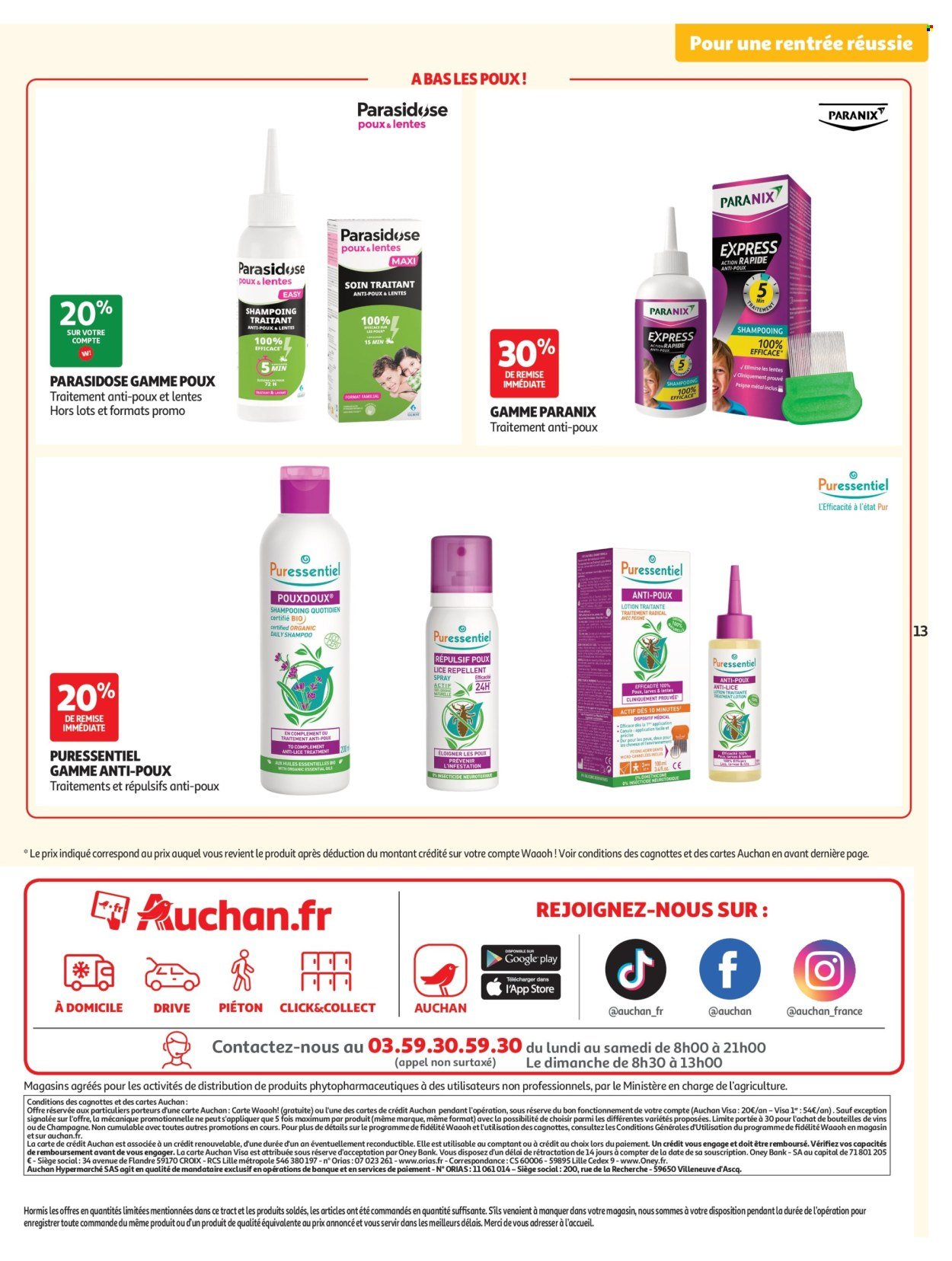 Catalogue AUCHAN - Parapharmacie, beauté