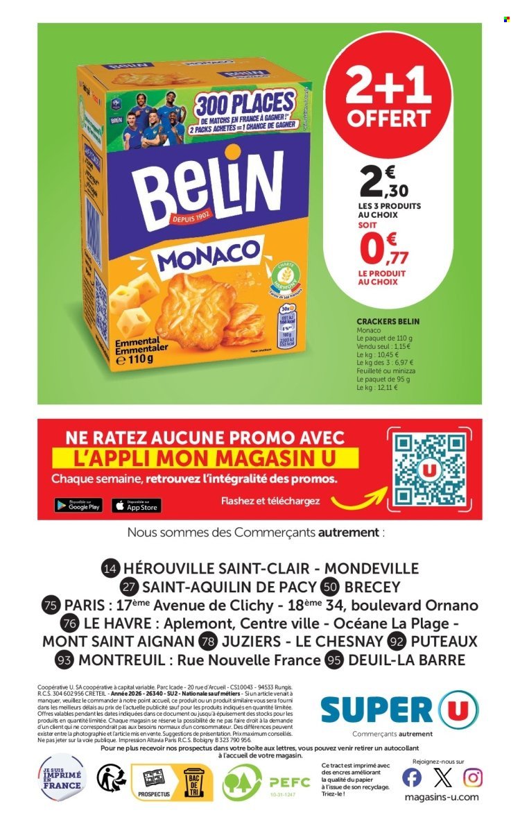 Catalogue SUPER U - Les prix bas de la semaine