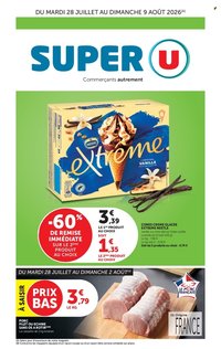 Catalogue SUPER U - Les prix bas de la semaine