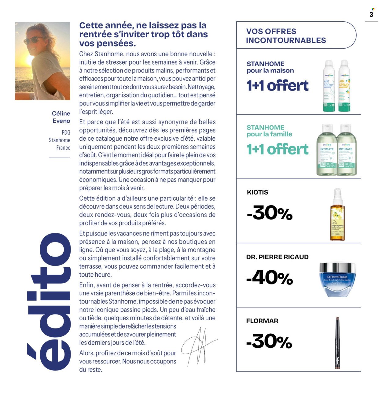 Catalogue STANHOME - Prolonger l'été, préparer la rentrée