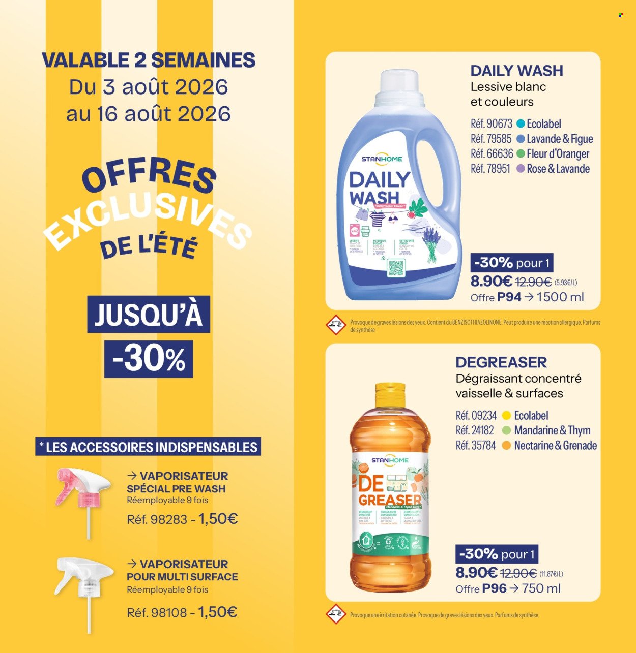 Catalogue STANHOME - Prolonger l'été, préparer la rentrée