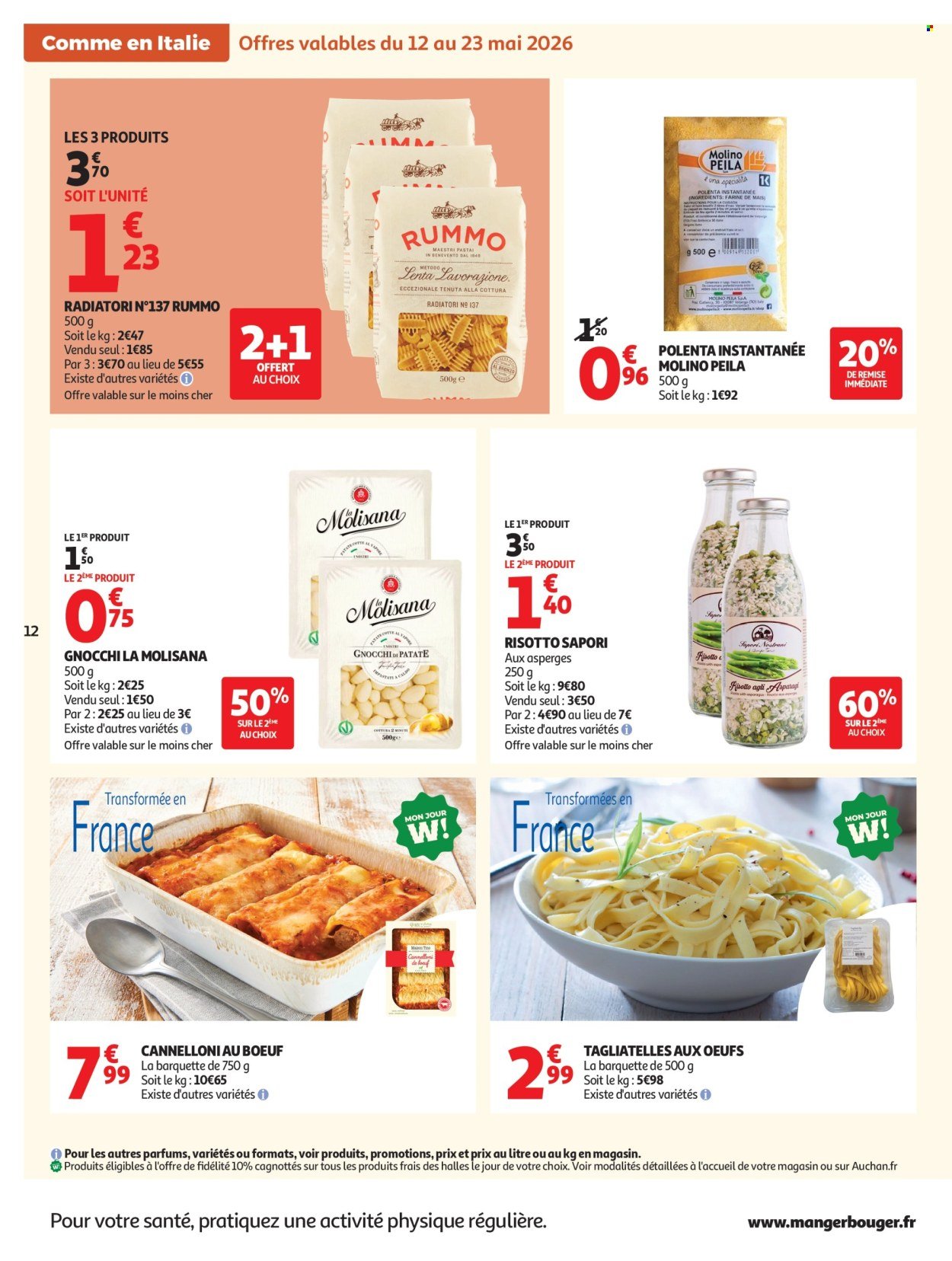 Catalogue AUCHAN - Saveurs Italie supers (2026-05-12 - 2026-05-23)