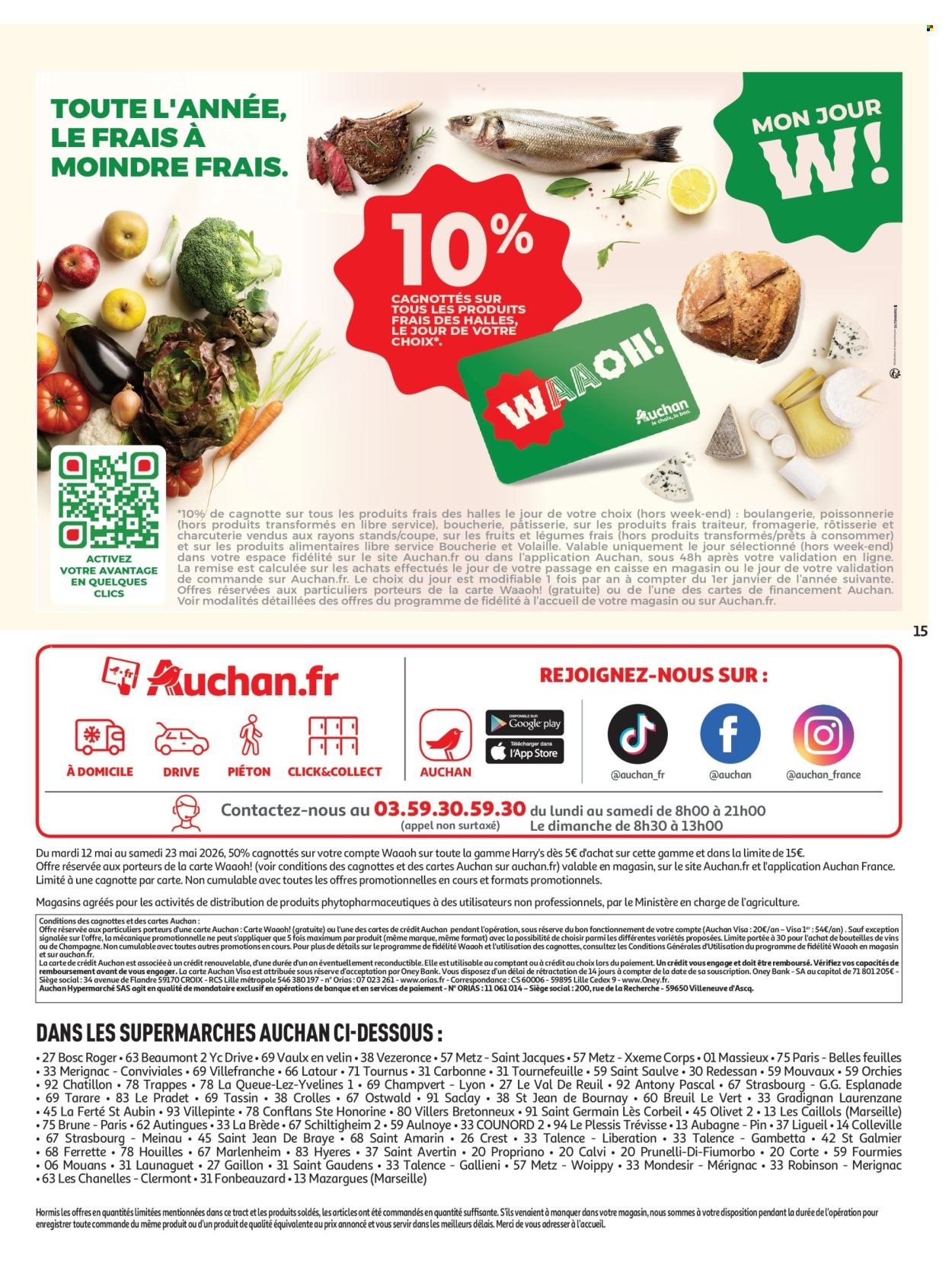 Catalogue AUCHAN - Saveurs Italie supers