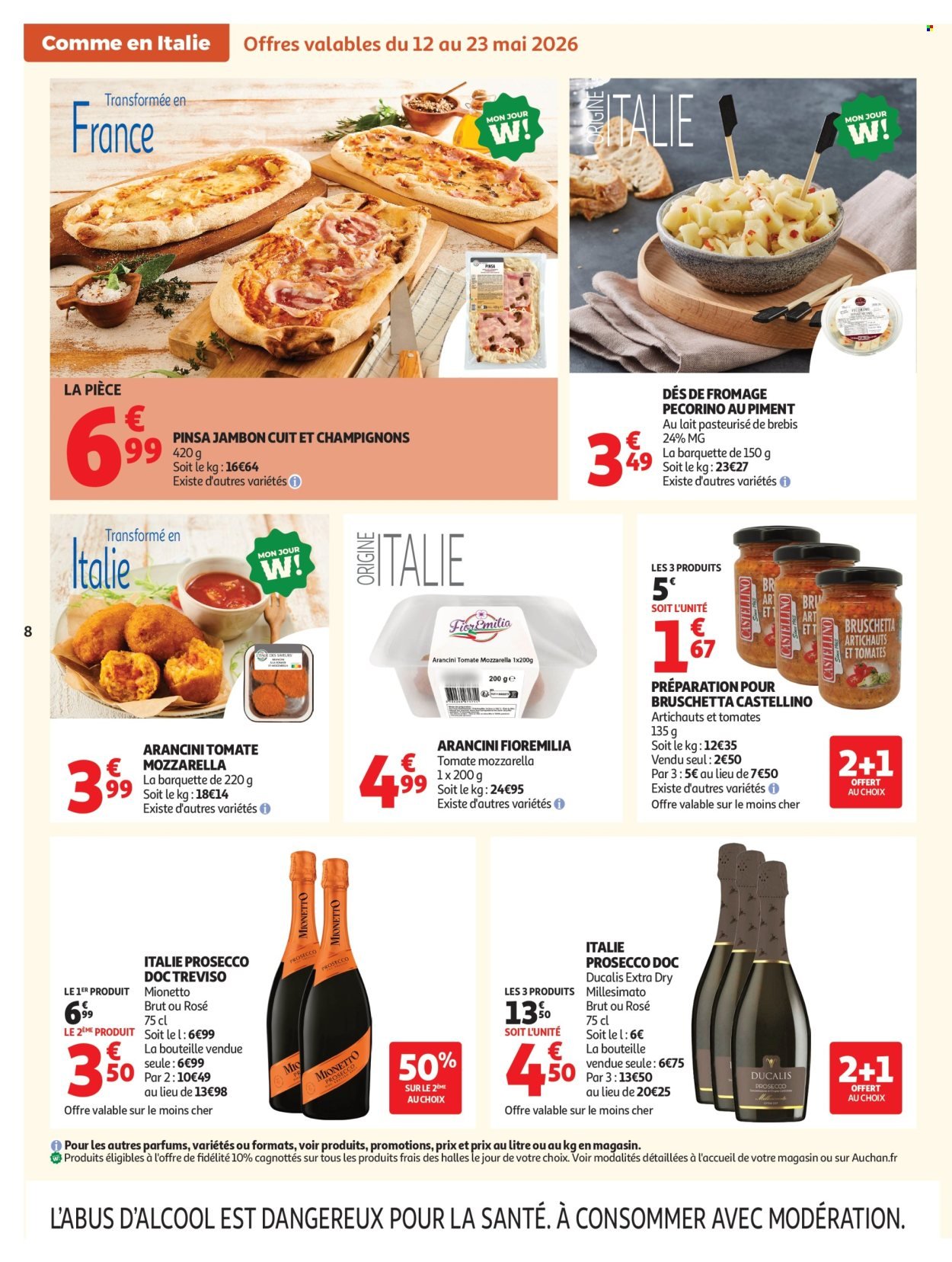 Catalogue AUCHAN - Saveurs Italie supers (2026-05-12 - 2026-05-23)