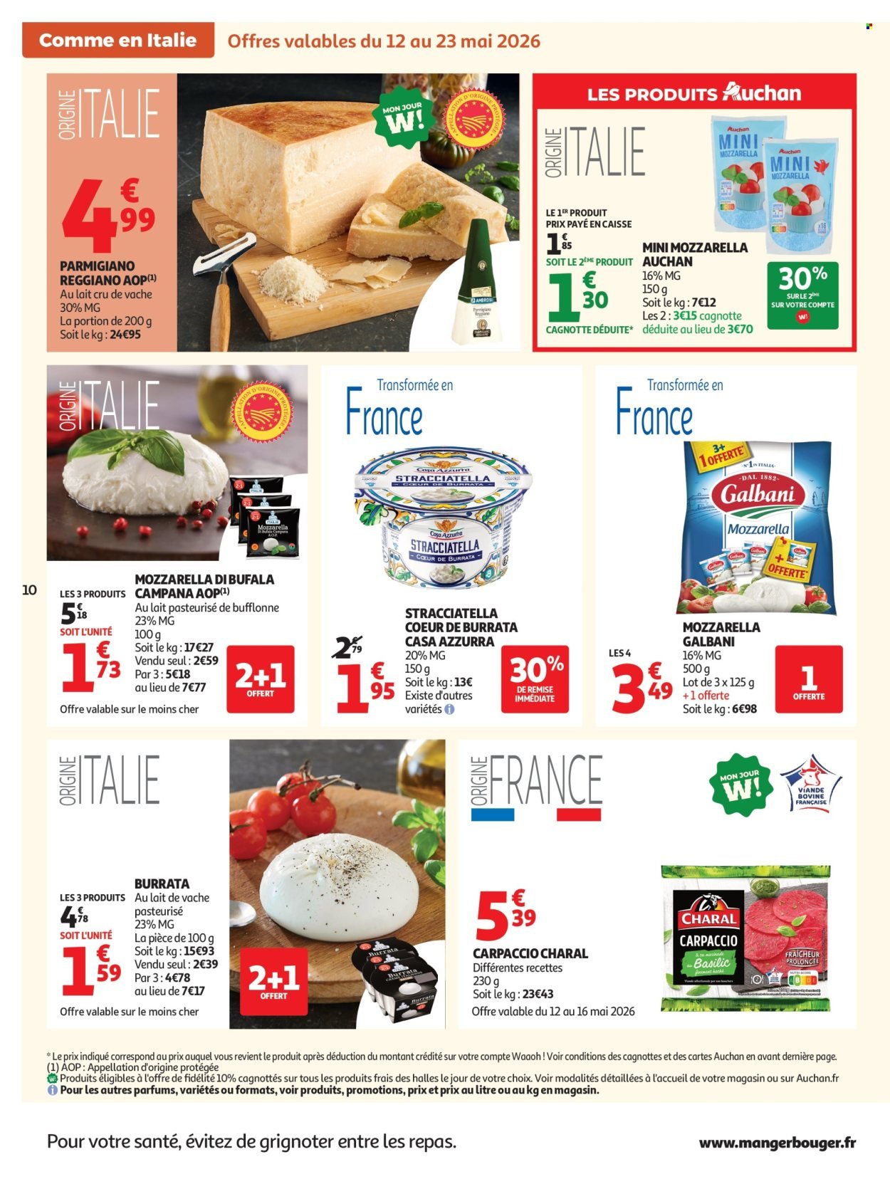 Catalogue AUCHAN - Saveurs Italie supers (2026-05-12 - 2026-05-23)