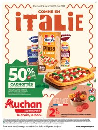 Catalogue AUCHAN - Saveurs Italie supers
