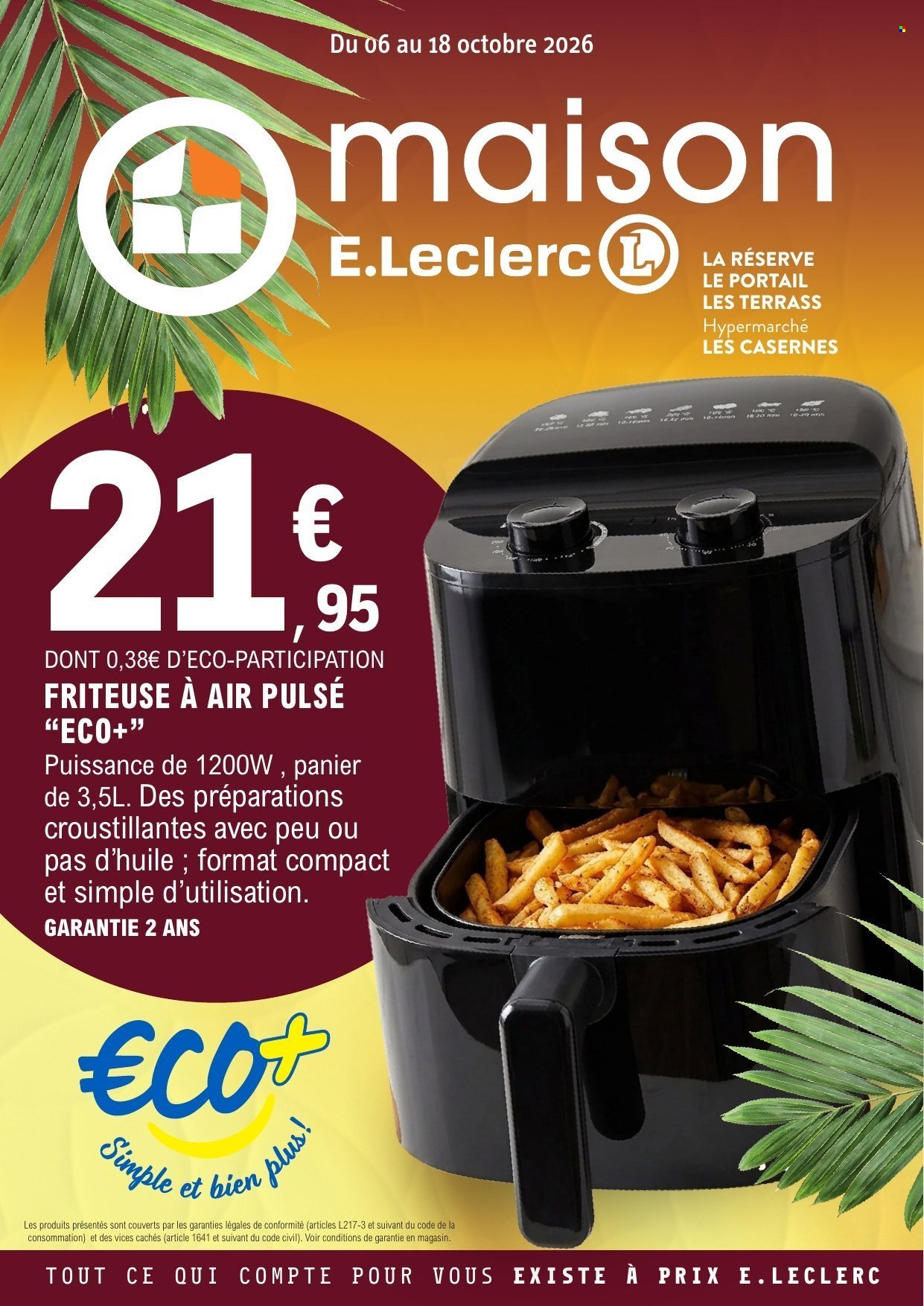 Catalogue E.LECLERC - Du mardi 6 octobre 2026