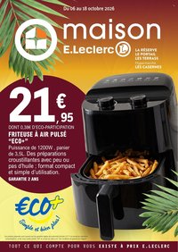 Catalogue E.LECLERC - Du mardi 6 octobre 2026