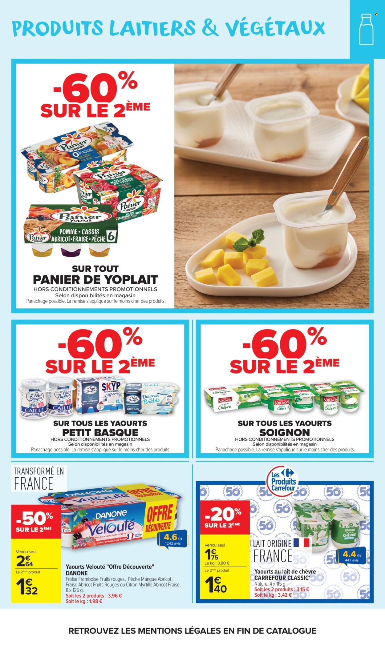 Catalogue CARREFOUR MARKET - PRODUITS LAITIERS ET VÉGÉTEAUX (2026-04-07 - 2026-04-19)