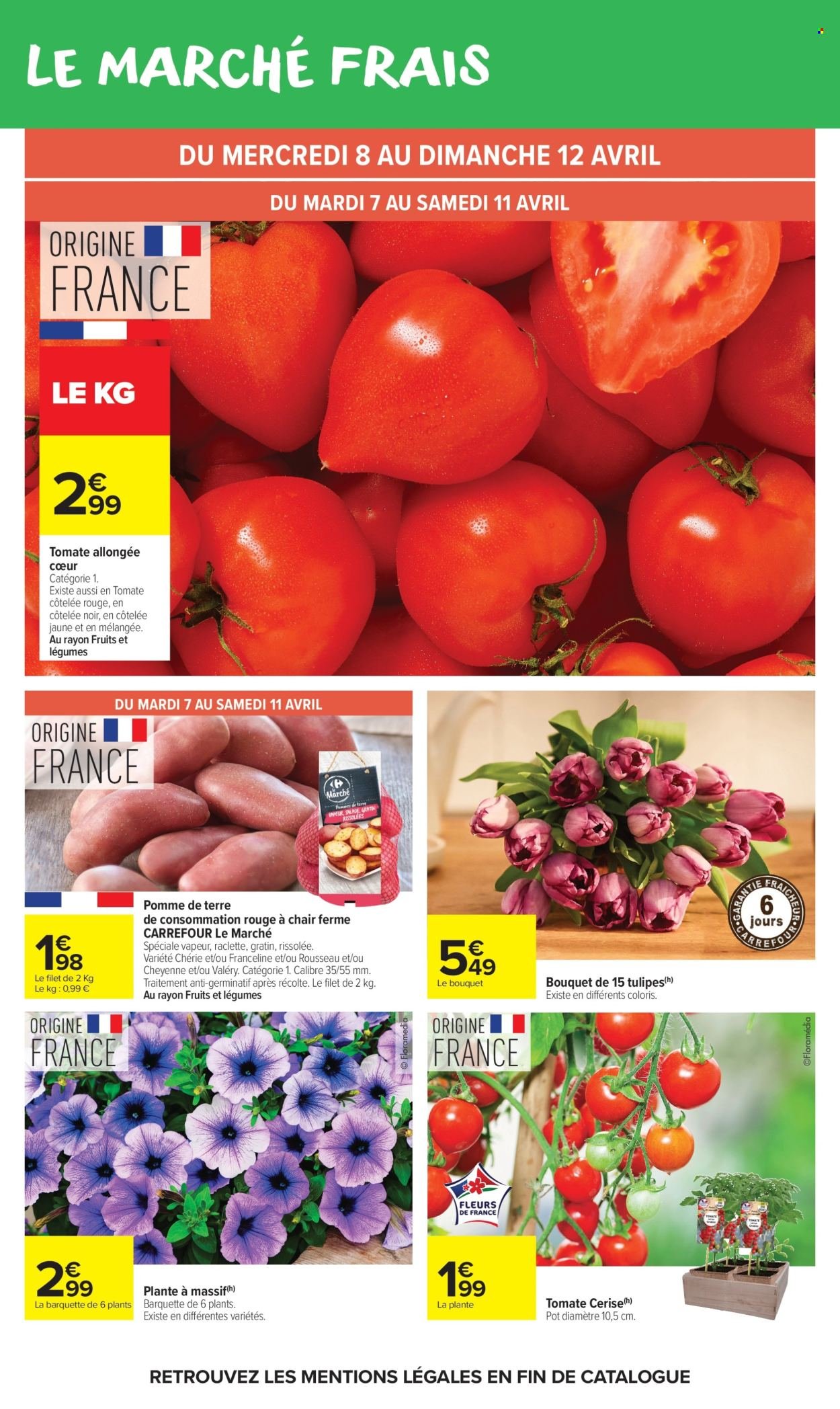 Catalogue CARREFOUR MARKET - PRODUITS LAITIERS ET VÉGÉTEAUX (2026-04-07 - 2026-04-19)