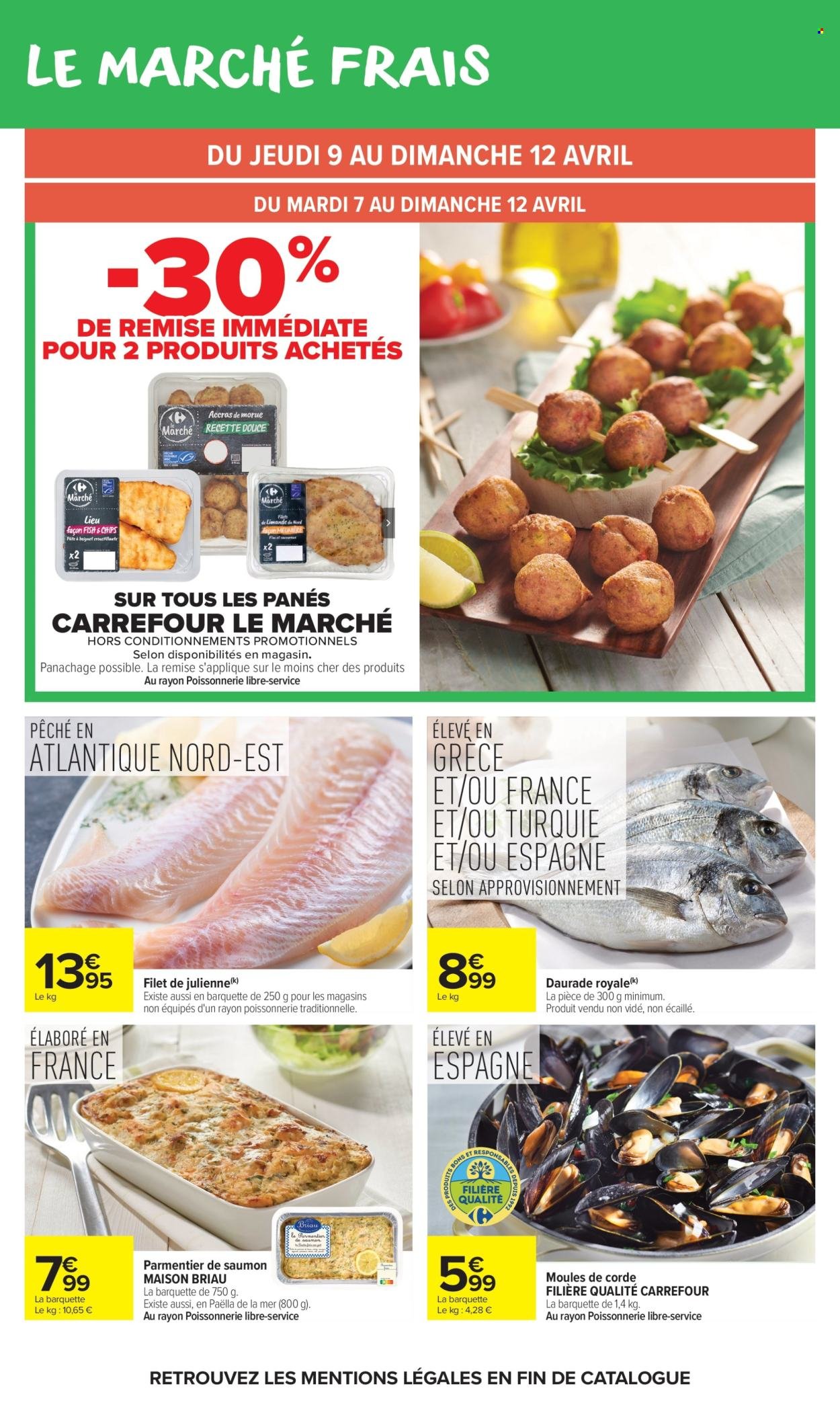 Catalogue CARREFOUR MARKET - PRODUITS LAITIERS ET VÉGÉTEAUX (2026-04-07 - 2026-04-19)