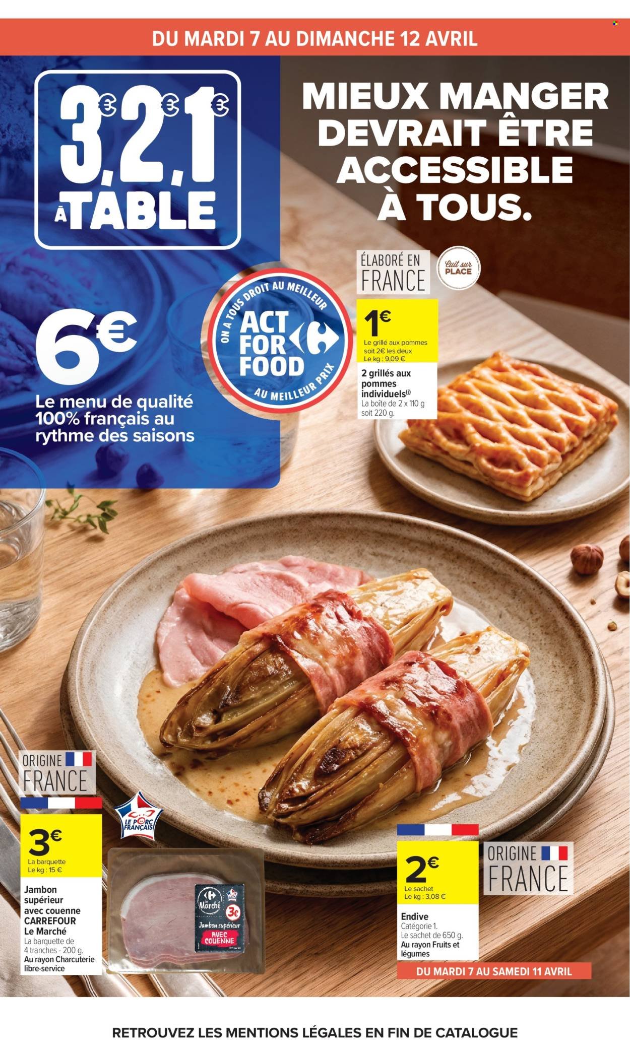 Catalogue CARREFOUR MARKET - PRODUITS LAITIERS ET VÉGÉTEAUX (2026-04-07 - 2026-04-19)