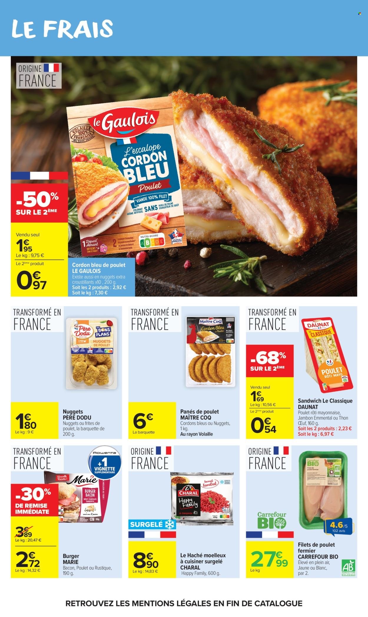 Catalogue CARREFOUR MARKET - PRODUITS LAITIERS ET VÉGÉTEAUX (2026-04-07 - 2026-04-19)