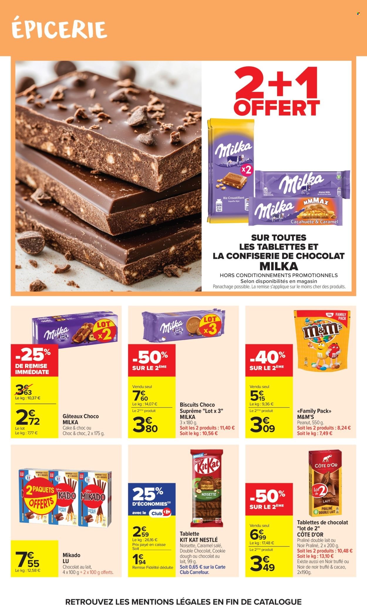 Catalogue CARREFOUR MARKET - PRODUITS LAITIERS ET VÉGÉTEAUX (2026-04-07 - 2026-04-19)