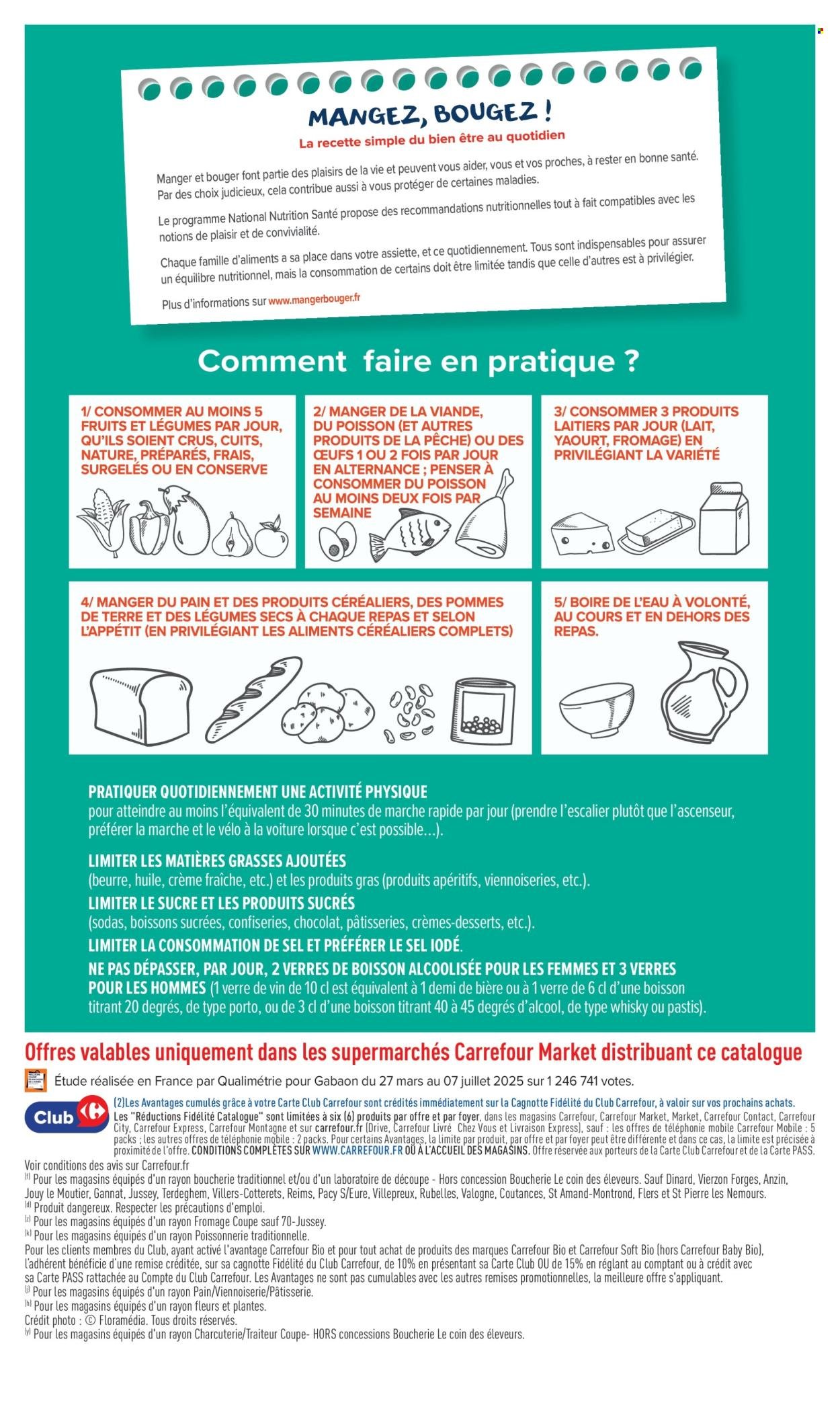 Catalogue CARREFOUR MARKET - PRODUITS LAITIERS ET VÉGÉTEAUX (2026-04-07 - 2026-04-19)