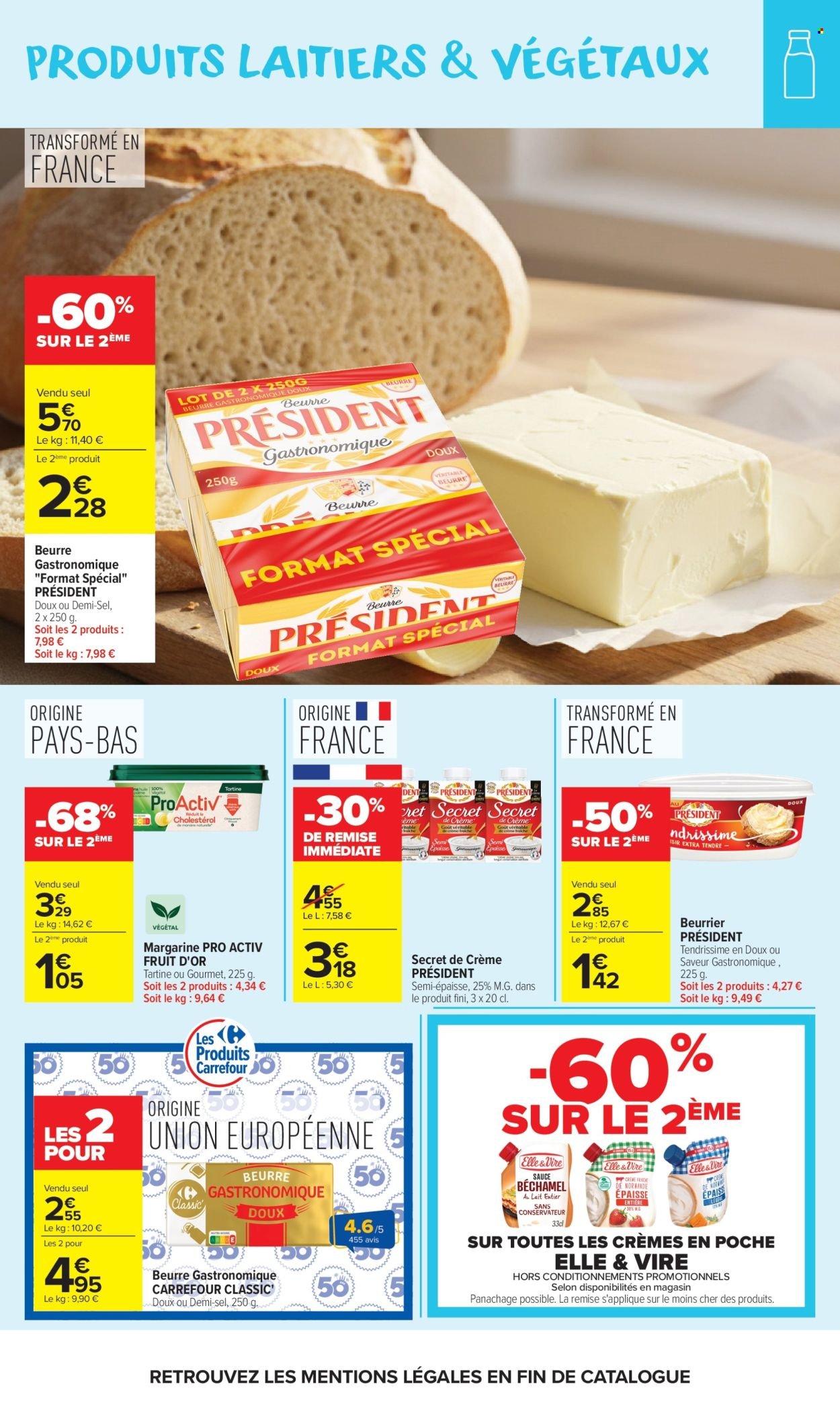 Catalogue CARREFOUR MARKET - PRODUITS LAITIERS ET VÉGÉTEAUX (2026-04-07 - 2026-04-19)