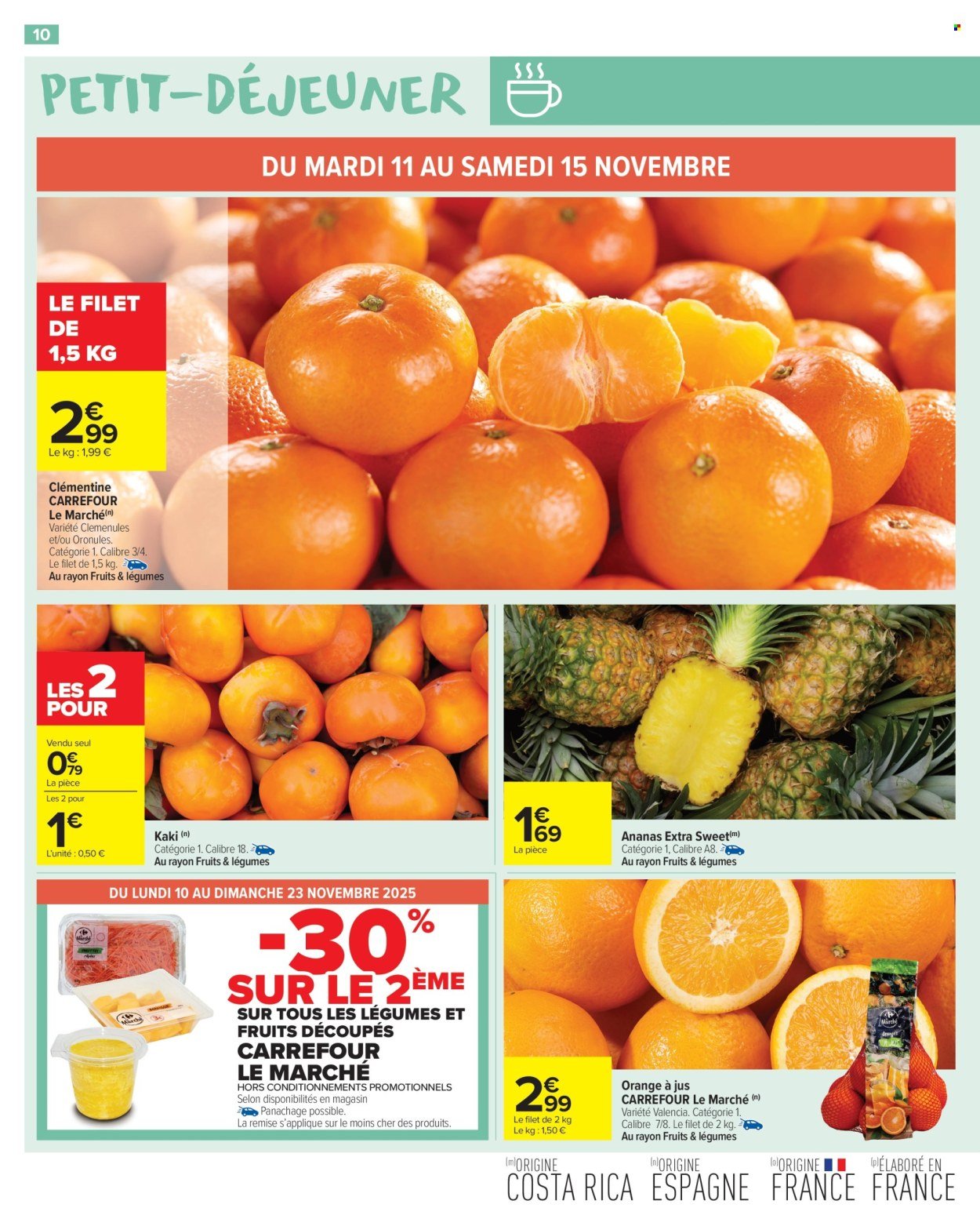 Catalogue CARREFOUR MARKET - PETIT-DEJEUNER !