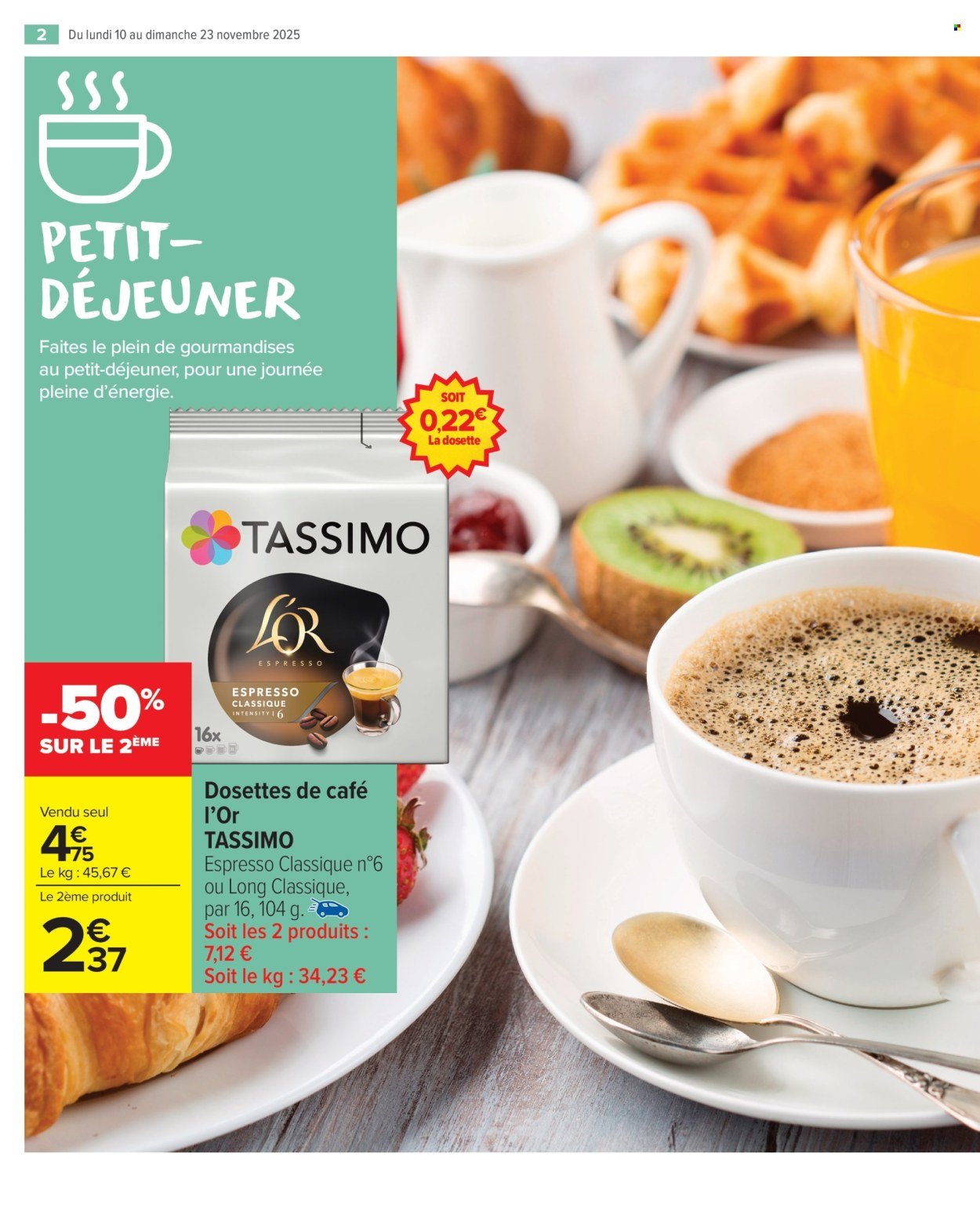 Catalogue CARREFOUR MARKET - PETIT-DEJEUNER !