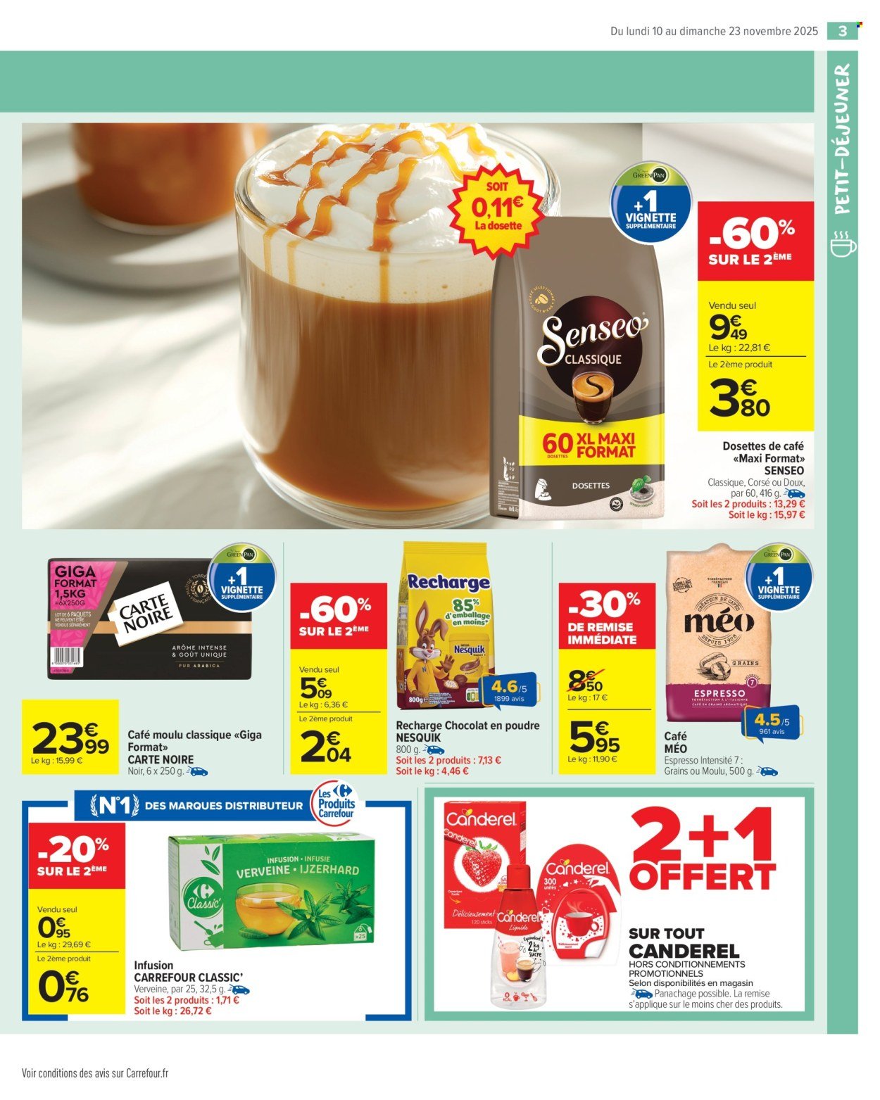 Catalogue CARREFOUR MARKET - PETIT-DEJEUNER !