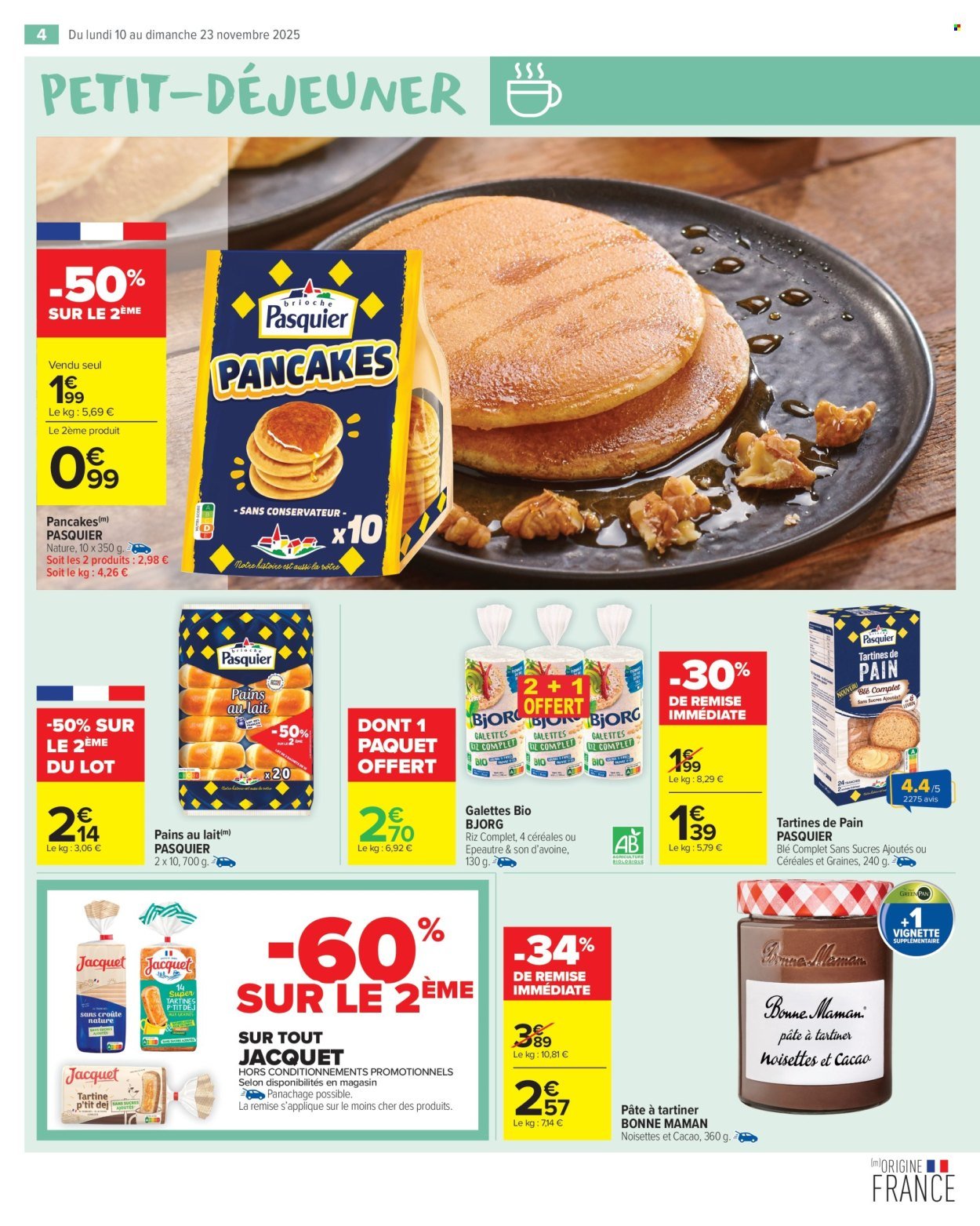 Catalogue CARREFOUR MARKET - PETIT-DEJEUNER !