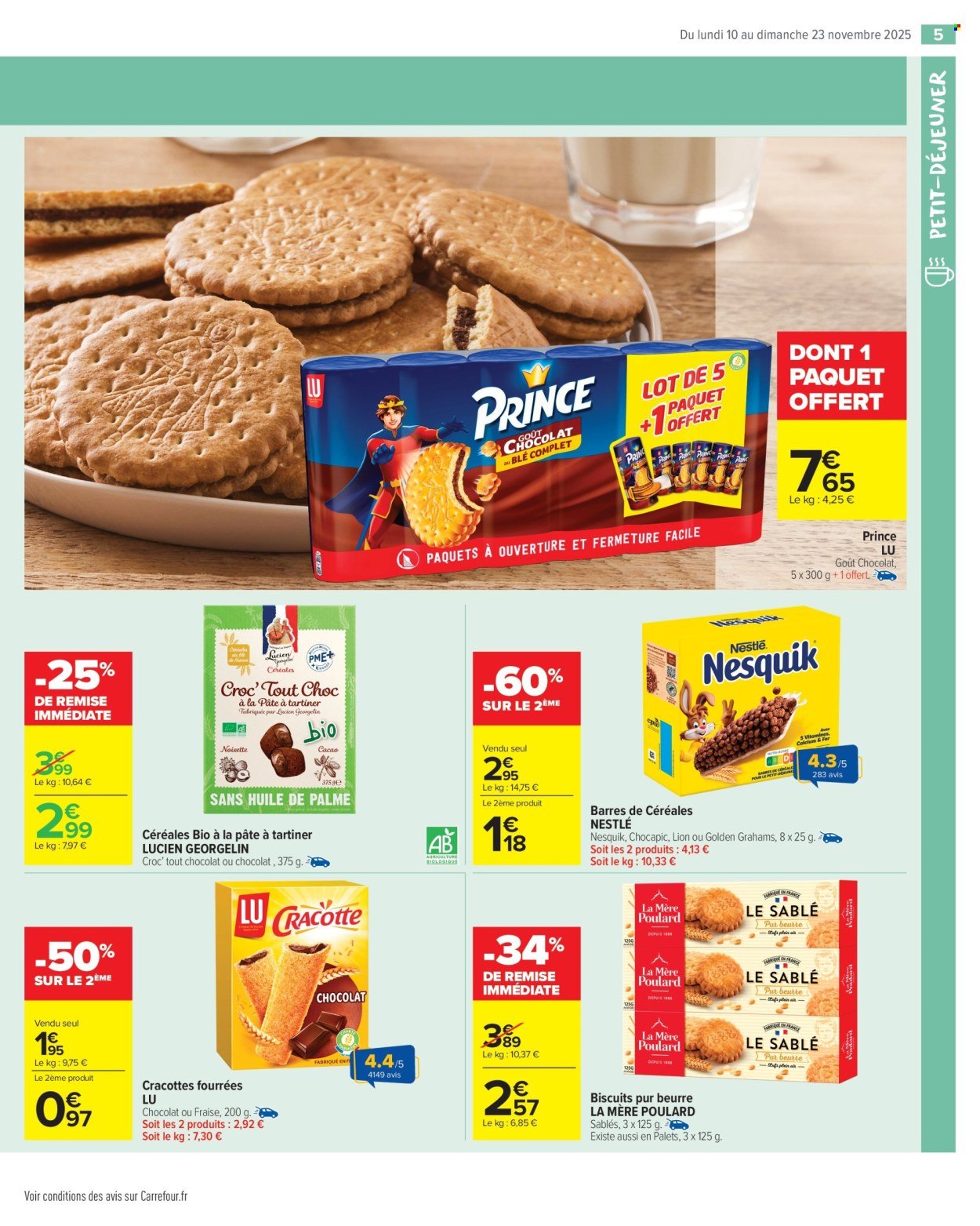 Catalogue CARREFOUR MARKET - PETIT-DEJEUNER !