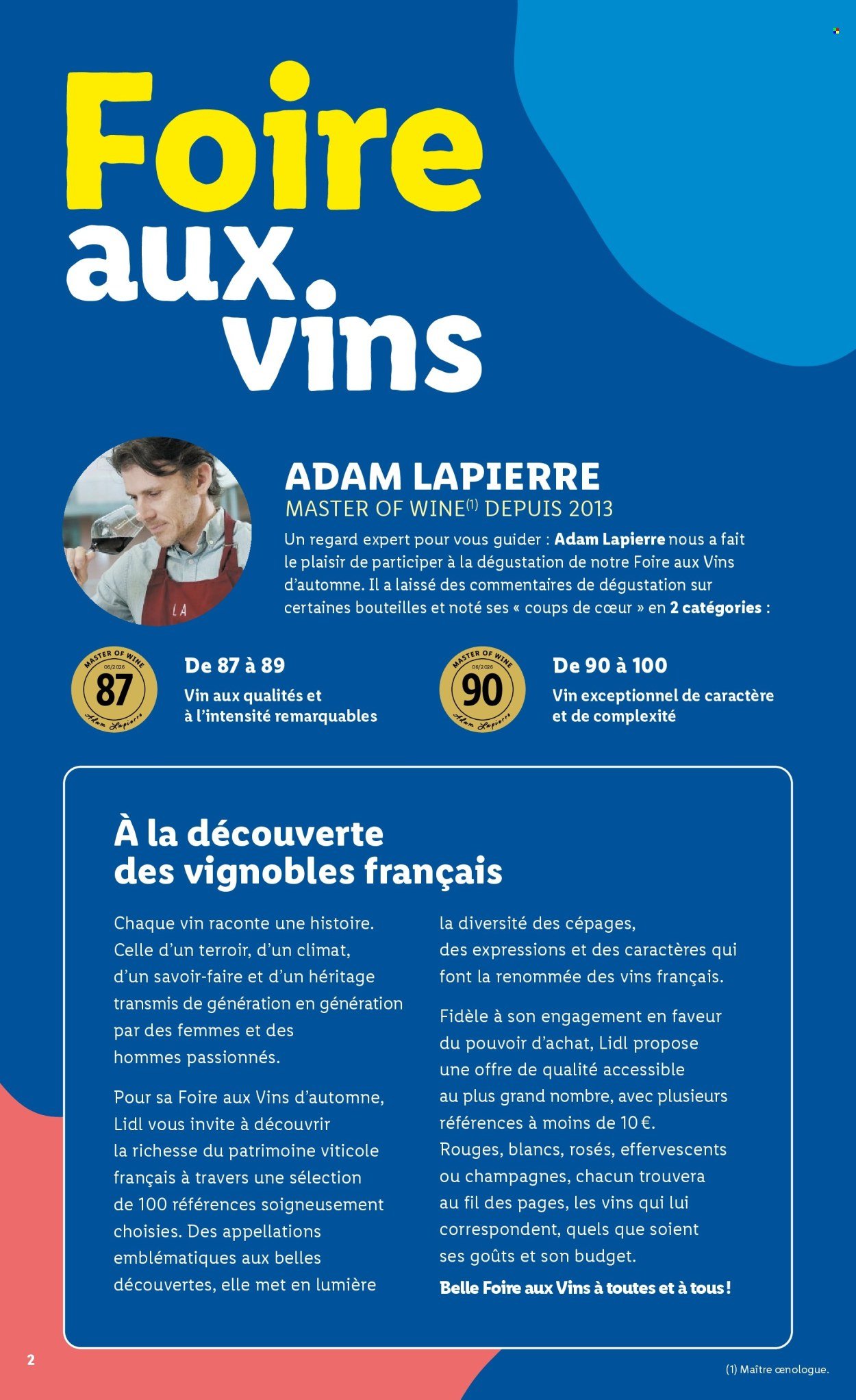 Catalogue LIDL - Foire aux Vins