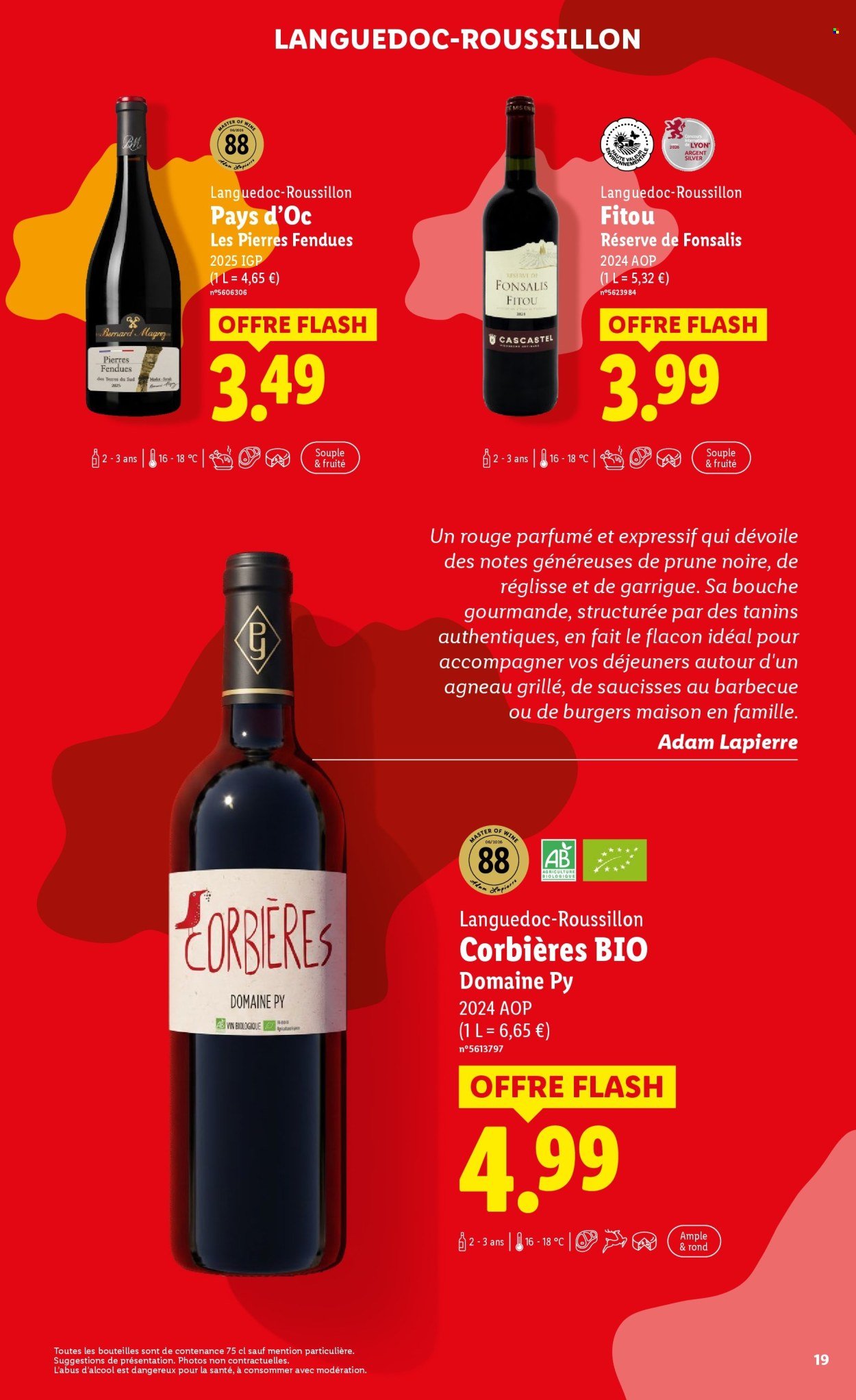 Catalogue LIDL - Foire aux Vins