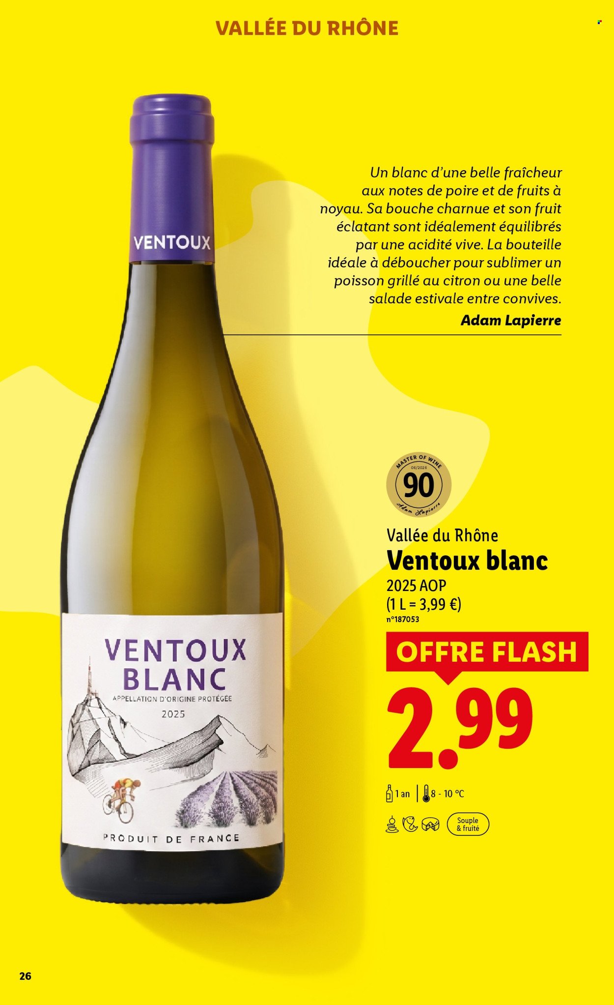 Catalogue LIDL - Foire aux Vins
