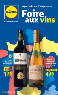 Catalogue LIDL - Foire aux Vins