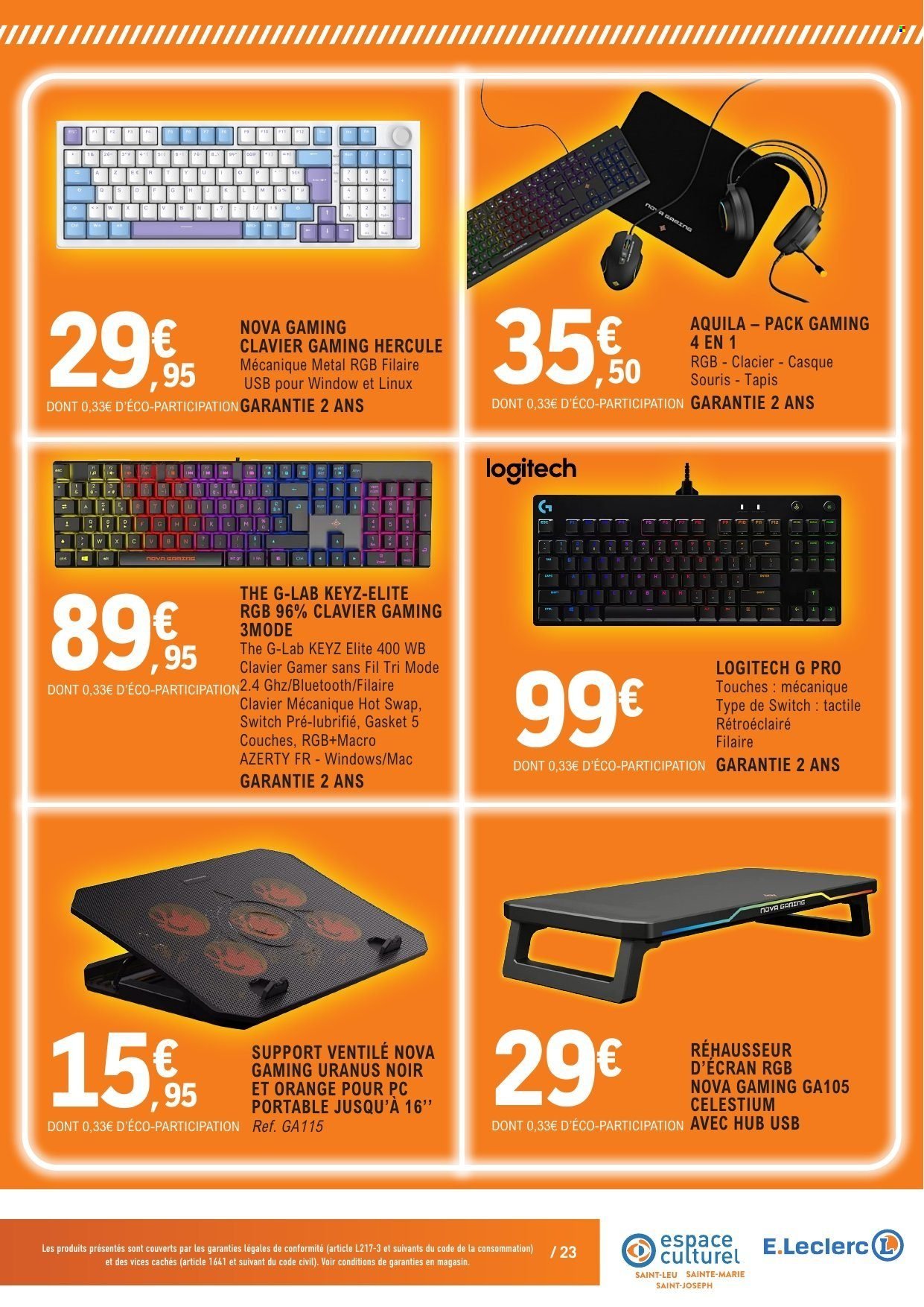 Catalogue E.LECLERC - Du mardi 16 juin 2026
