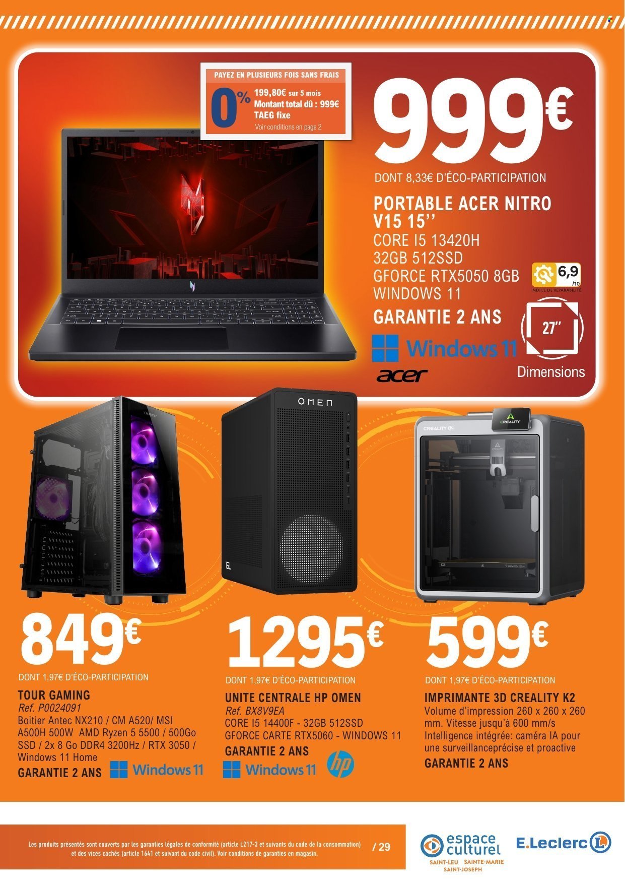 Catalogue E.LECLERC - Du mardi 16 juin 2026