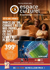 Catalogue E.LECLERC - Du mardi 16 juin 2026