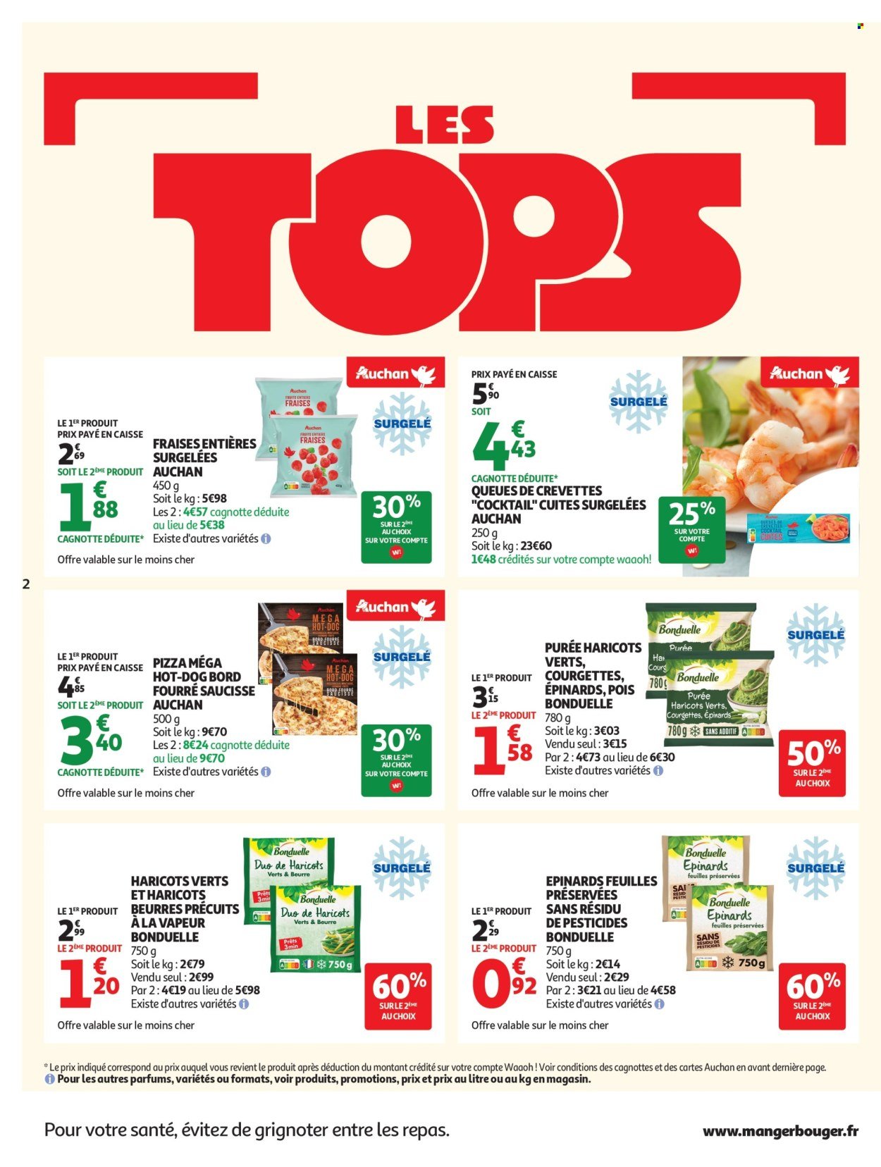 Catalogue AUCHAN - Tops produits super