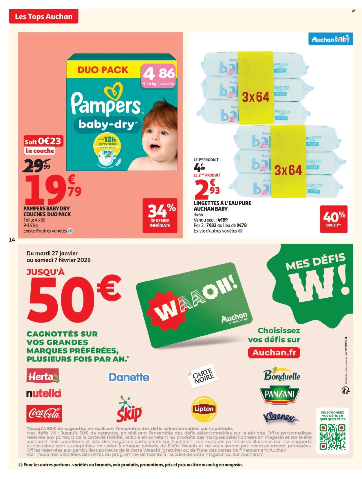 Catalogue AUCHAN - Tops produits super