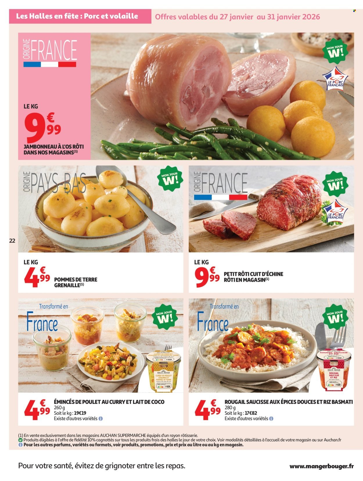Catalogue AUCHAN - Tops produits super